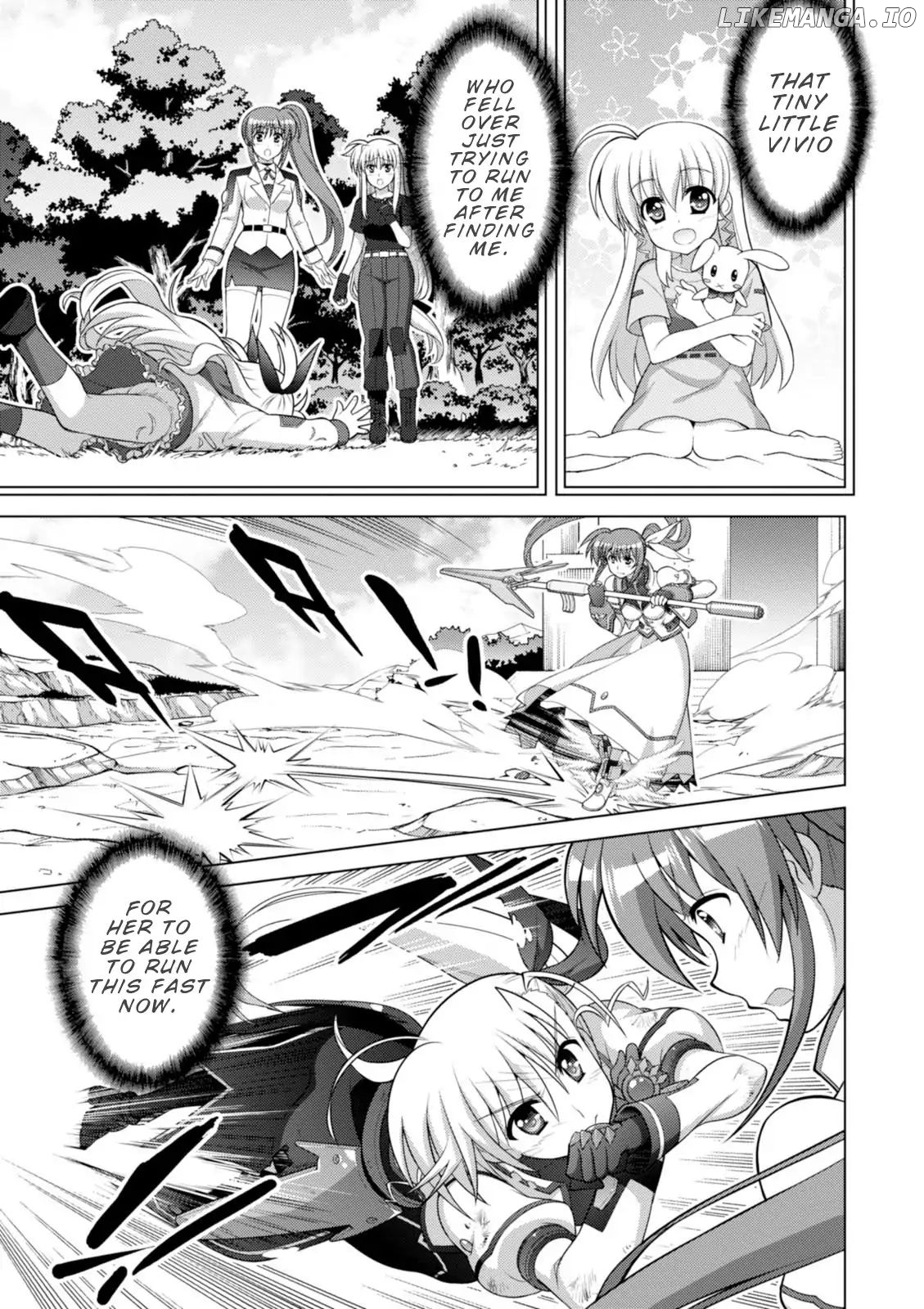 Mahou Shoujo Lyrical Nanoha Vivid chapter 96 - page 14