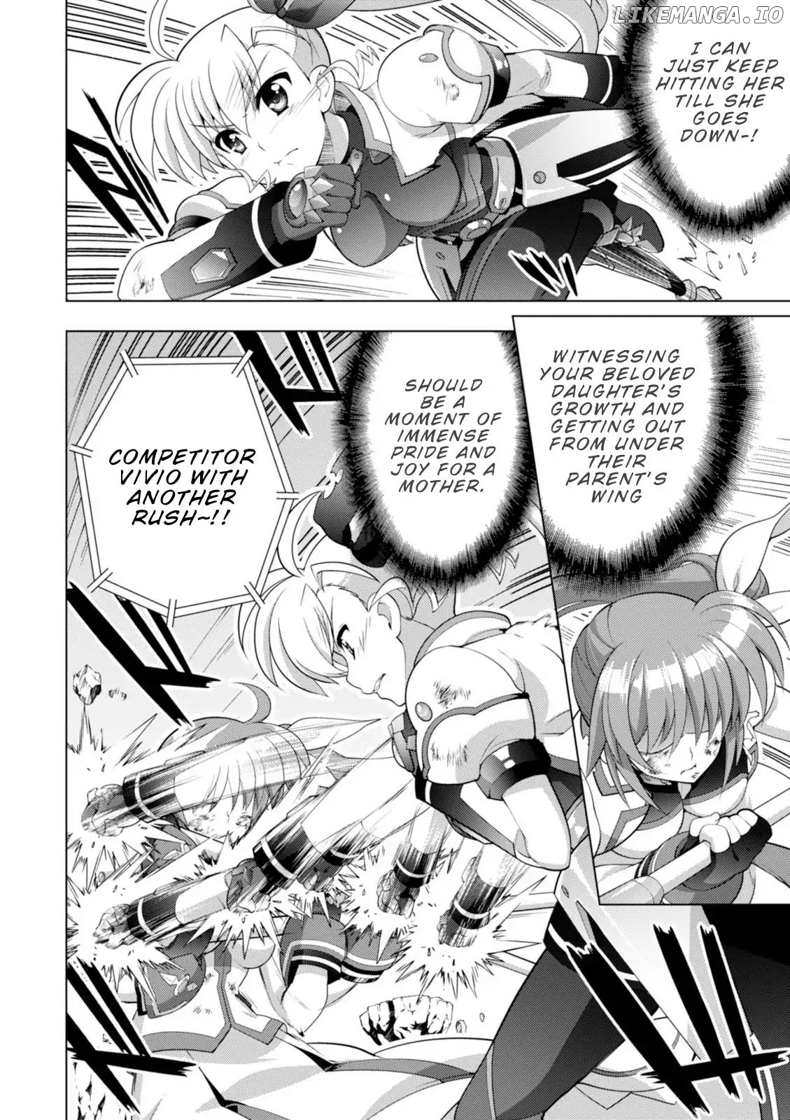 Mahou Shoujo Lyrical Nanoha Vivid chapter 96 - page 19