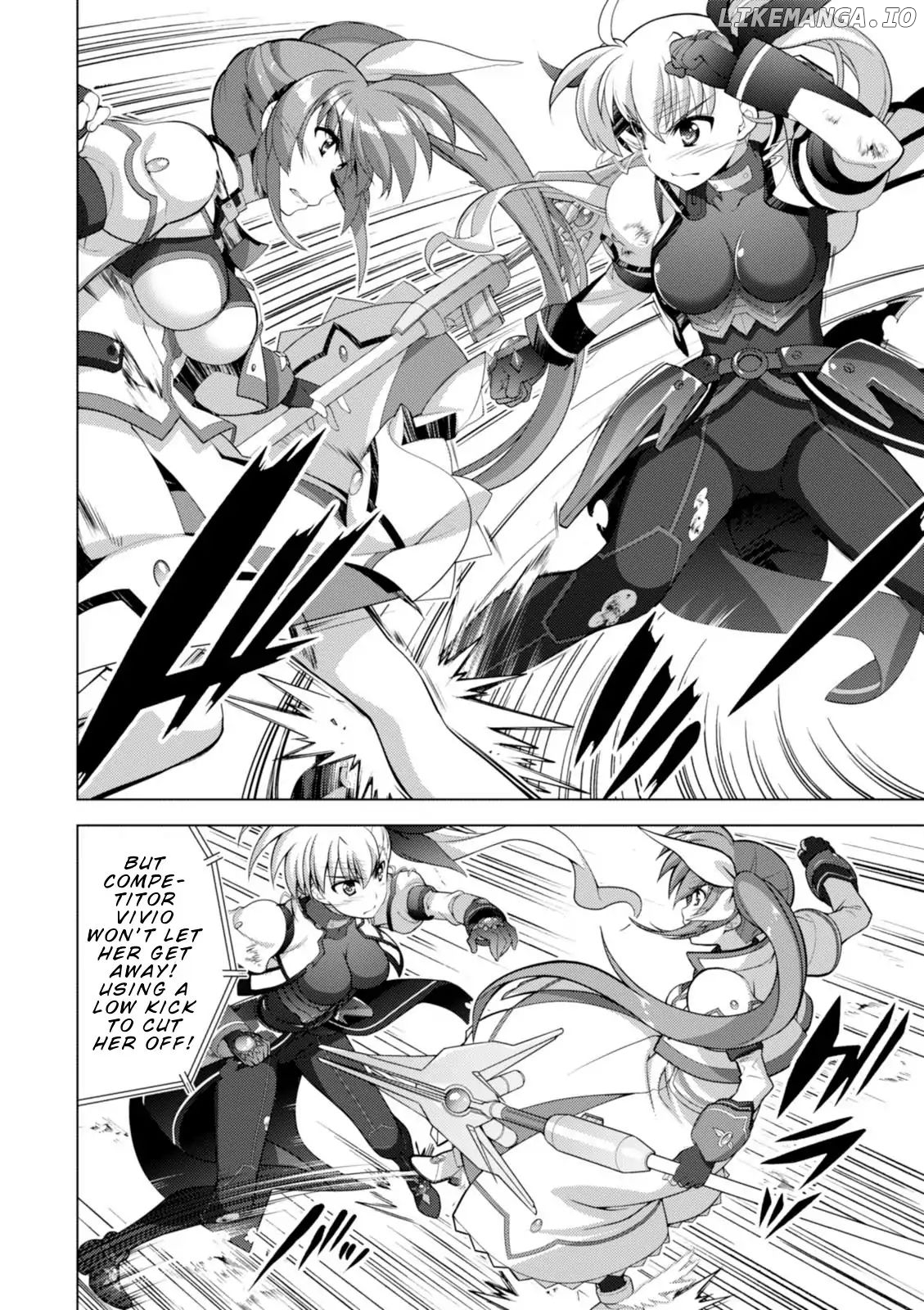 Mahou Shoujo Lyrical Nanoha Vivid chapter 96 - page 2