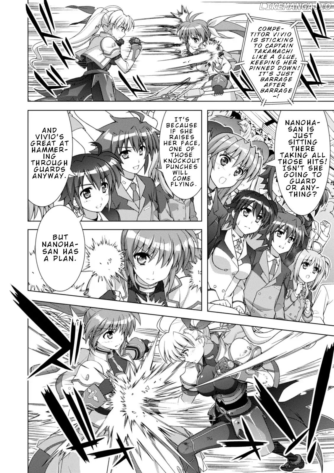 Mahou Shoujo Lyrical Nanoha Vivid chapter 96 - page 6