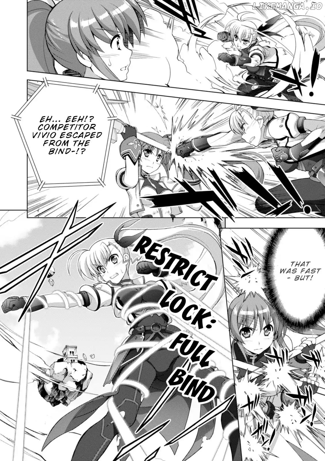 Mahou Shoujo Lyrical Nanoha Vivid chapter 96 - page 8