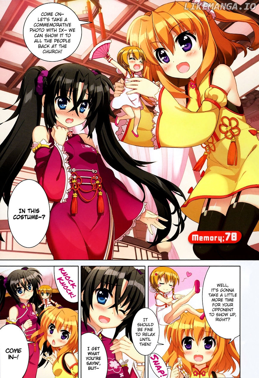 Mahou Shoujo Lyrical Nanoha Vivid chapter 78 - page 1