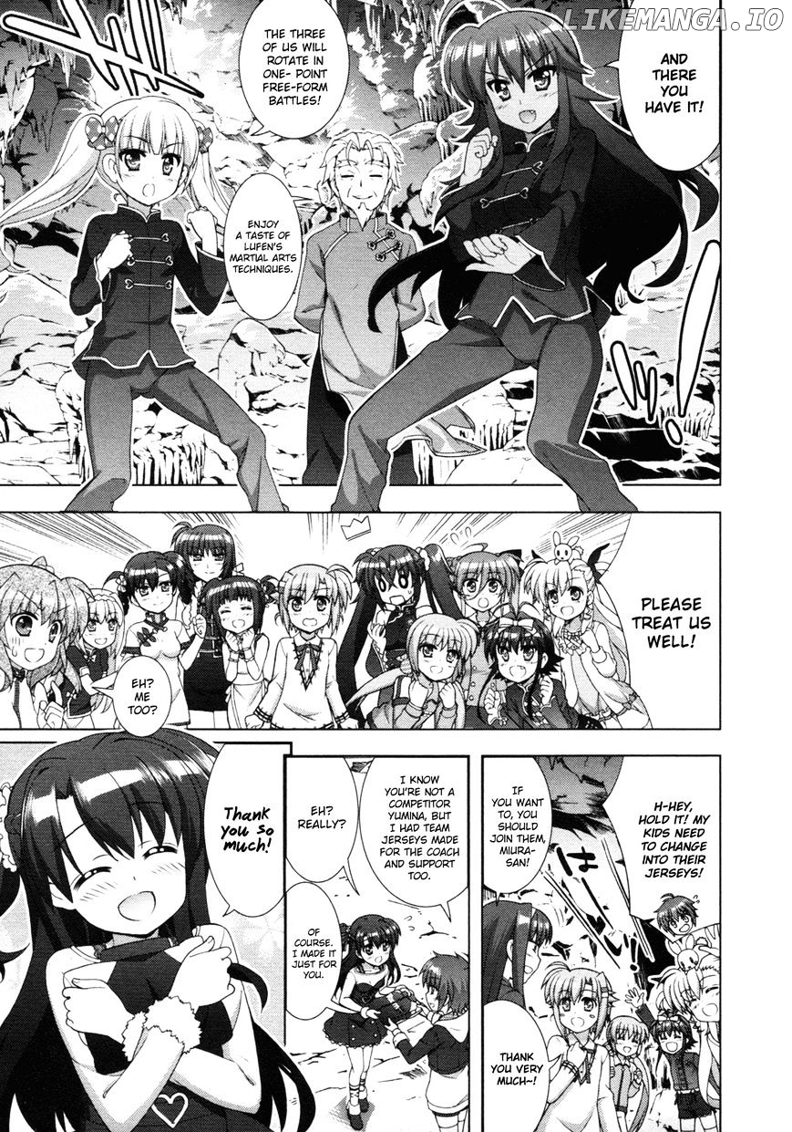 Mahou Shoujo Lyrical Nanoha Vivid chapter 78 - page 24