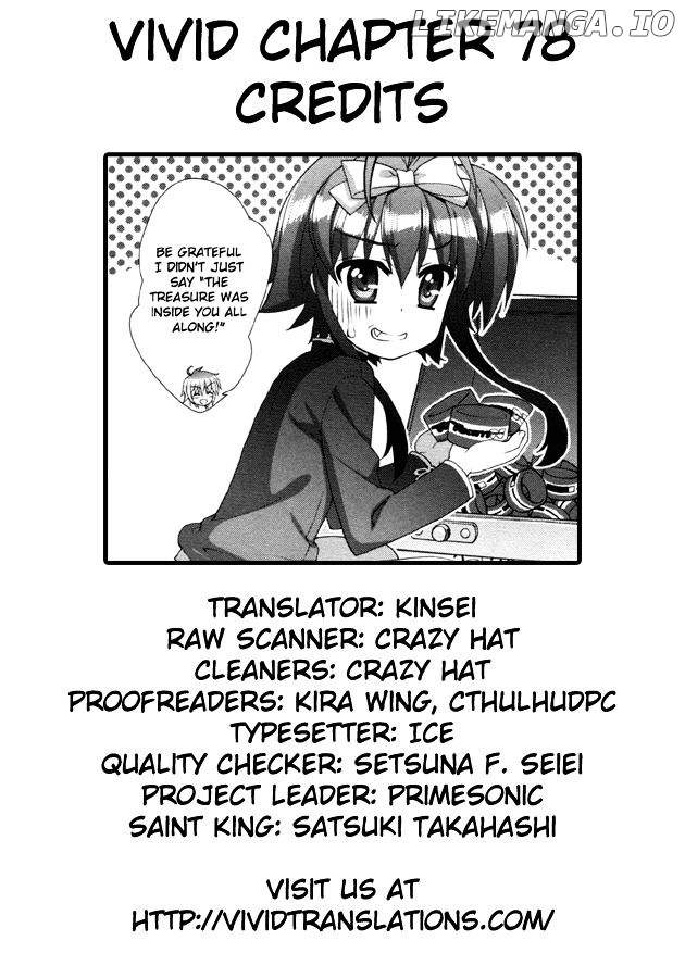 Mahou Shoujo Lyrical Nanoha Vivid chapter 78 - page 30