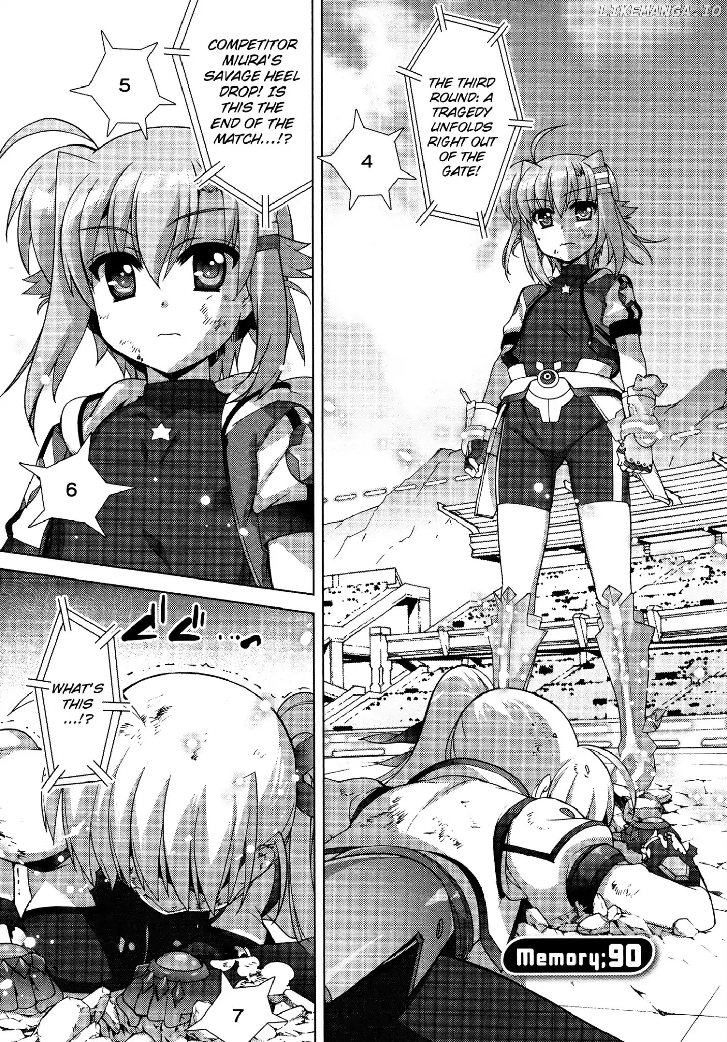 Mahou Shoujo Lyrical Nanoha Vivid chapter 90 - page 1