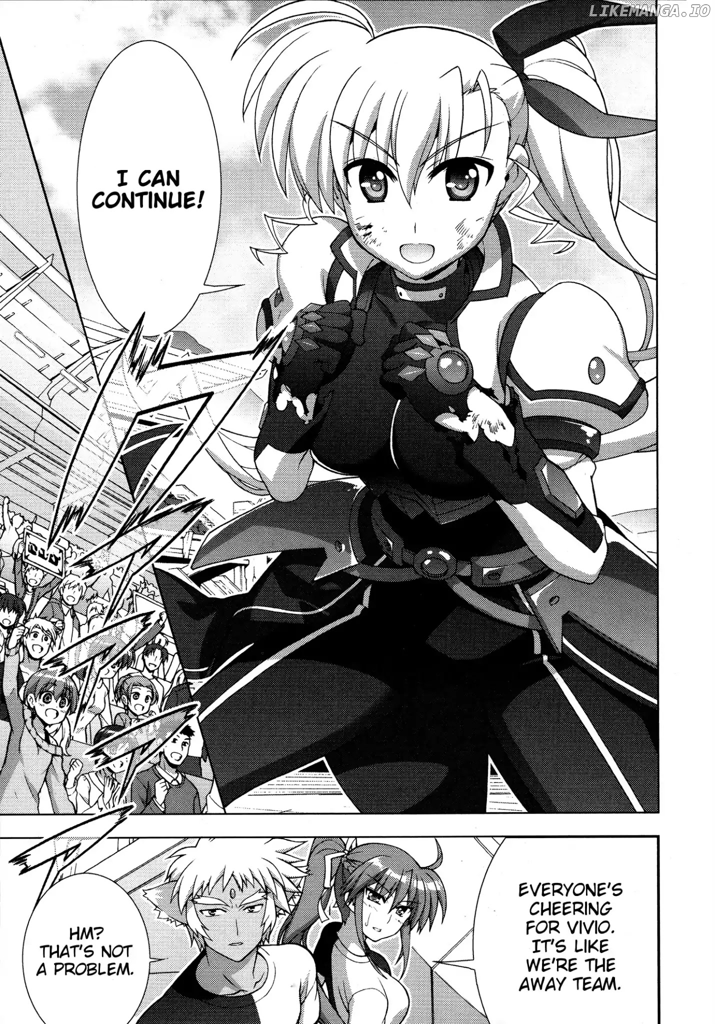 Mahou Shoujo Lyrical Nanoha Vivid chapter 90 - page 16