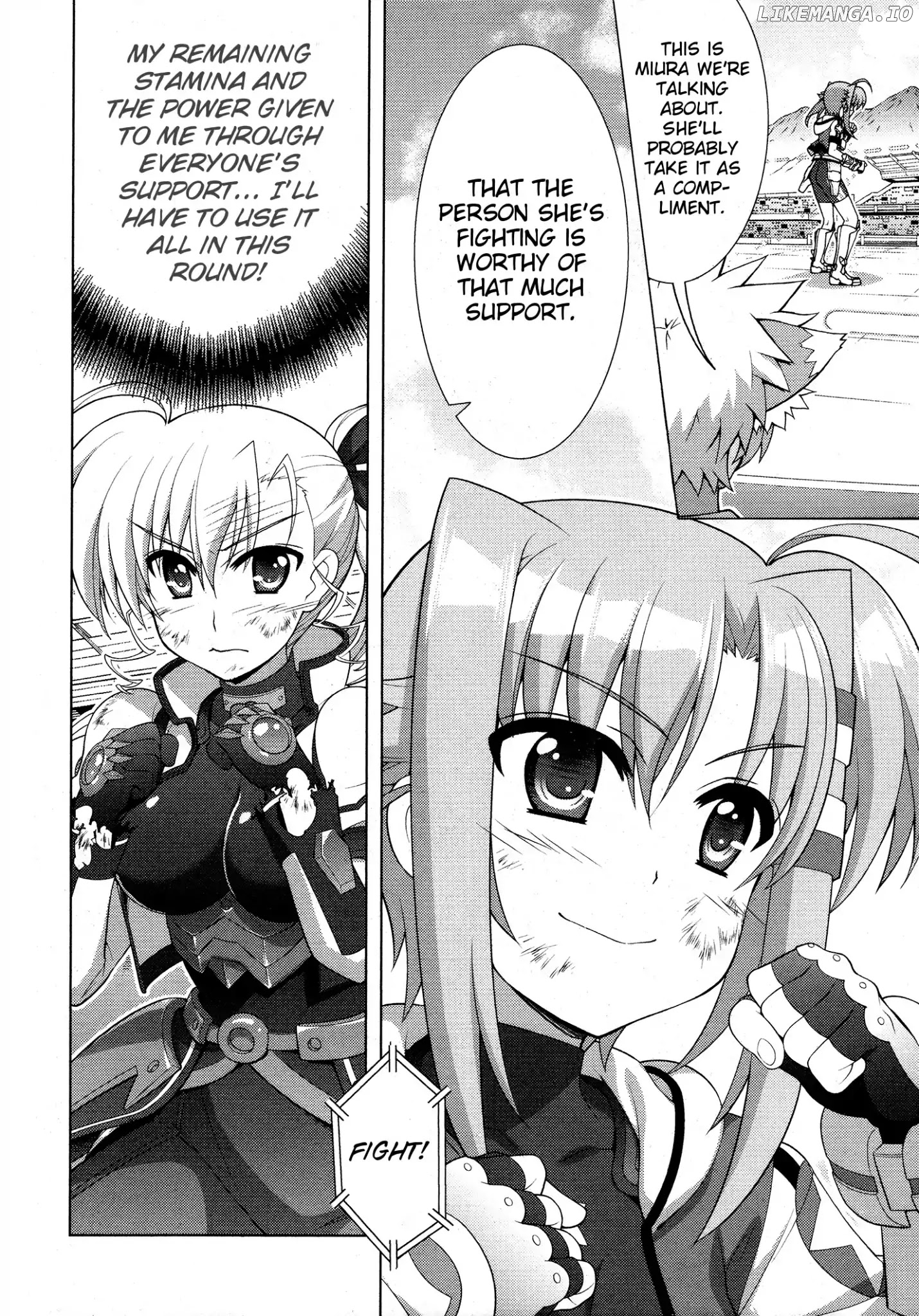 Mahou Shoujo Lyrical Nanoha Vivid chapter 90 - page 17