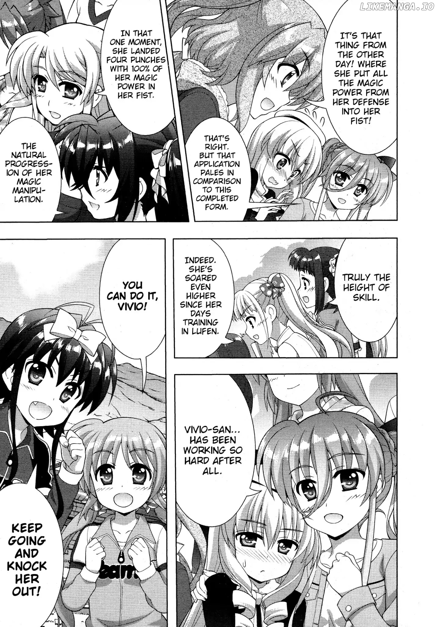 Mahou Shoujo Lyrical Nanoha Vivid chapter 90 - page 25