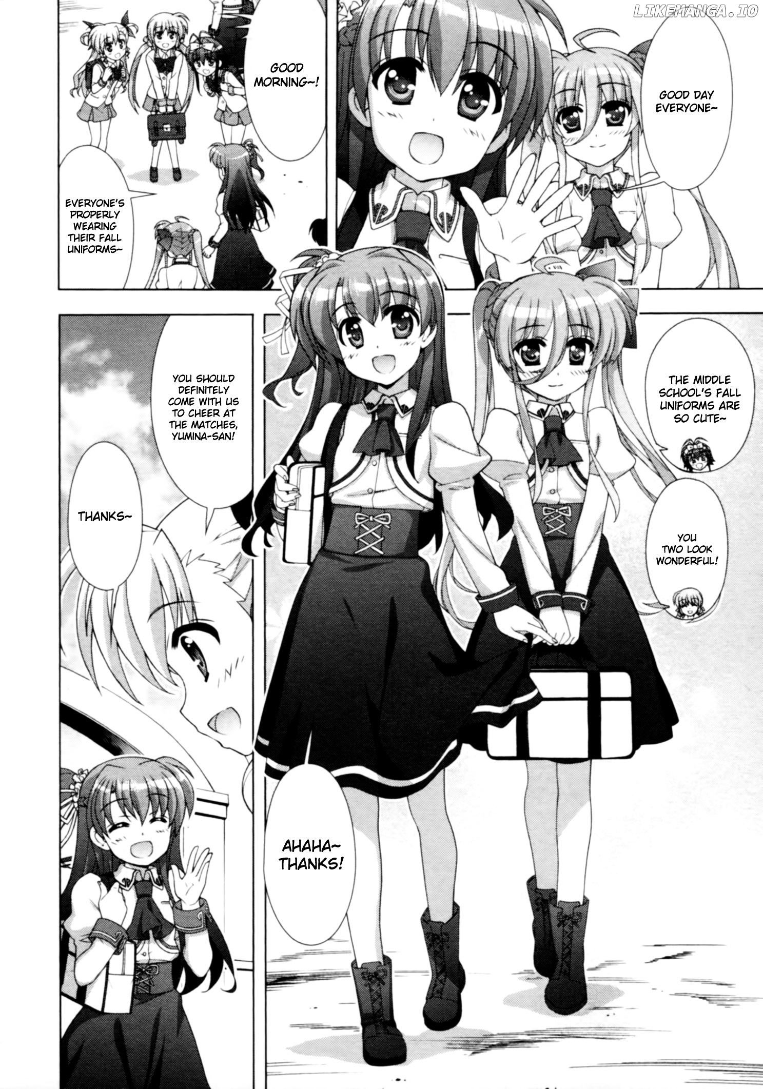 Mahou Shoujo Lyrical Nanoha Vivid chapter 67 - page 6