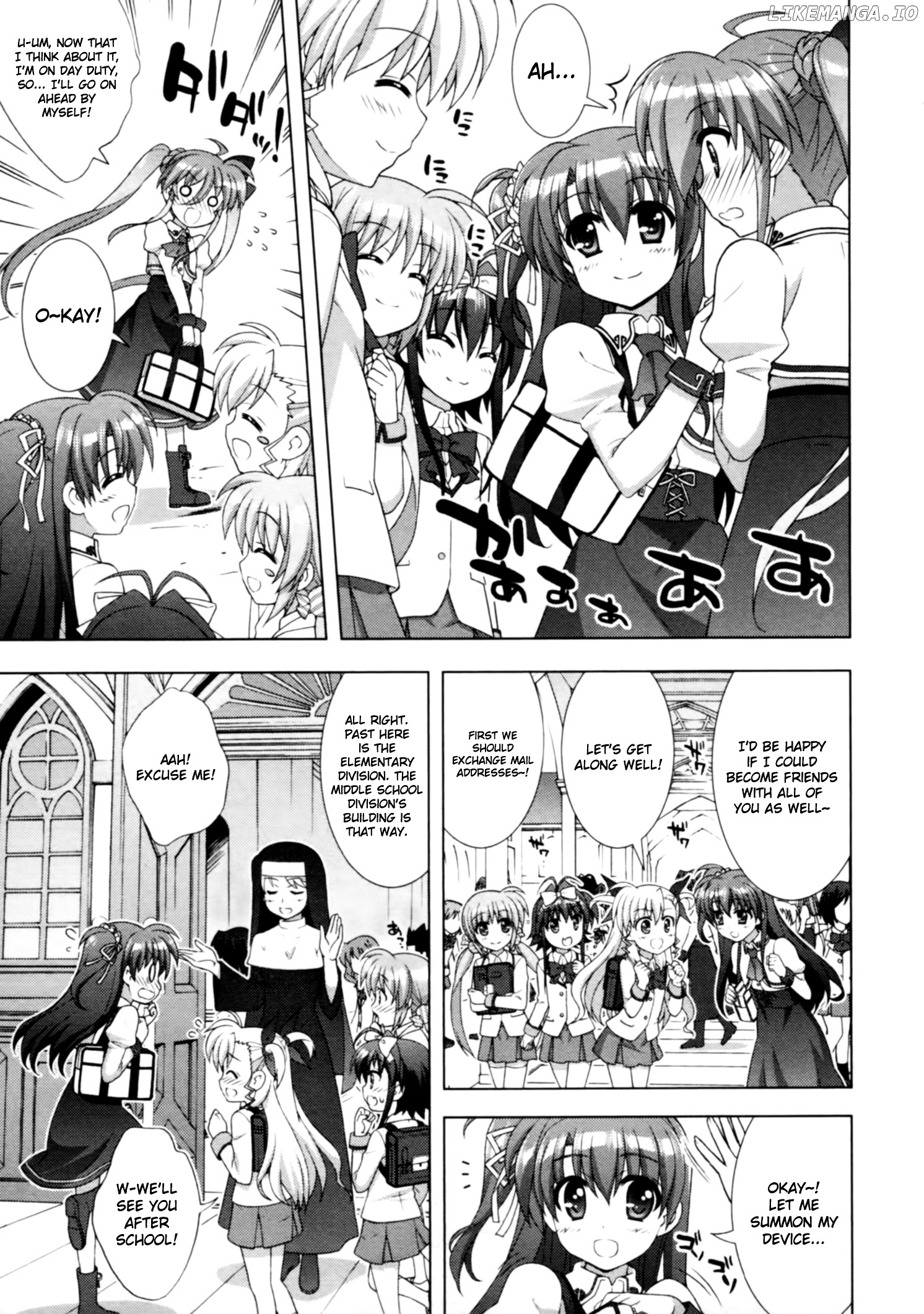 Mahou Shoujo Lyrical Nanoha Vivid chapter 67 - page 9