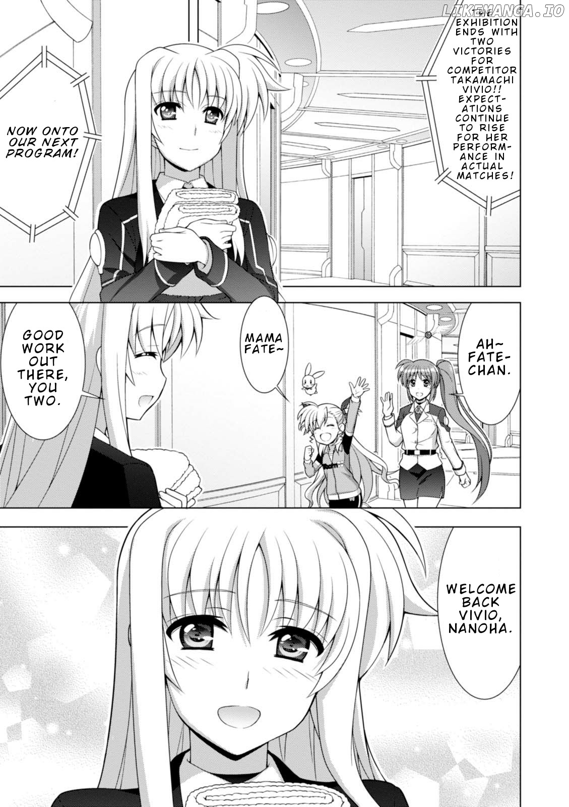 Mahou Shoujo Lyrical Nanoha Vivid chapter 99 - page 25