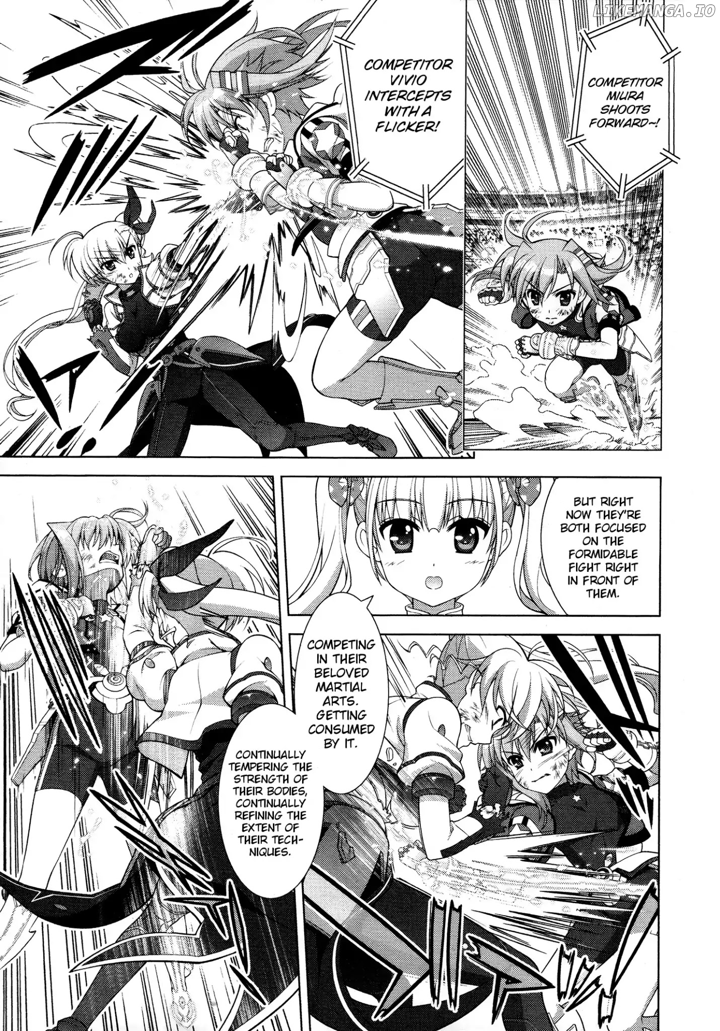 Mahou Shoujo Lyrical Nanoha Vivid chapter 91 - page 5