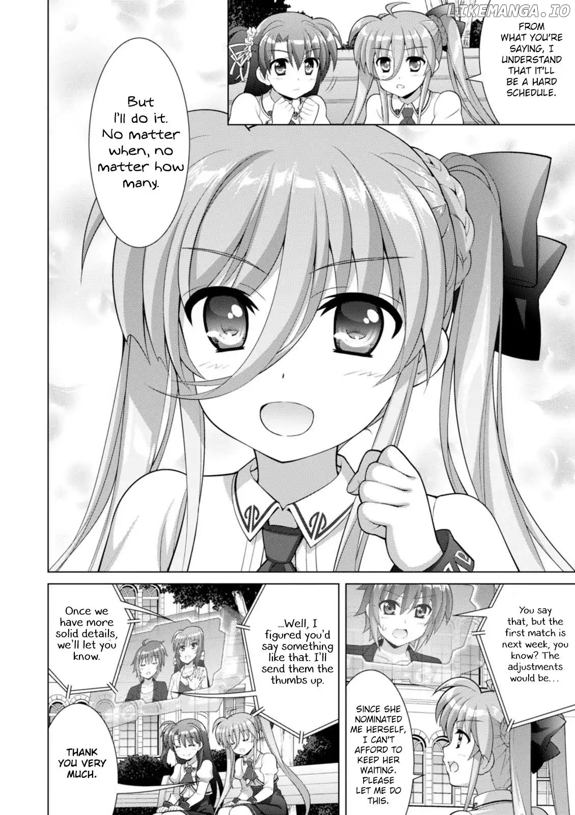 Mahou Shoujo Lyrical Nanoha Vivid chapter 100 - page 16