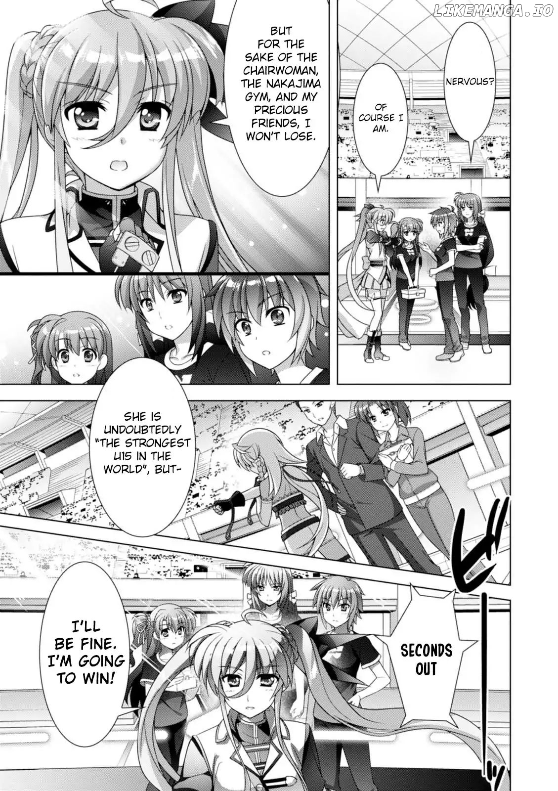 Mahou Shoujo Lyrical Nanoha Vivid chapter 100 - page 25