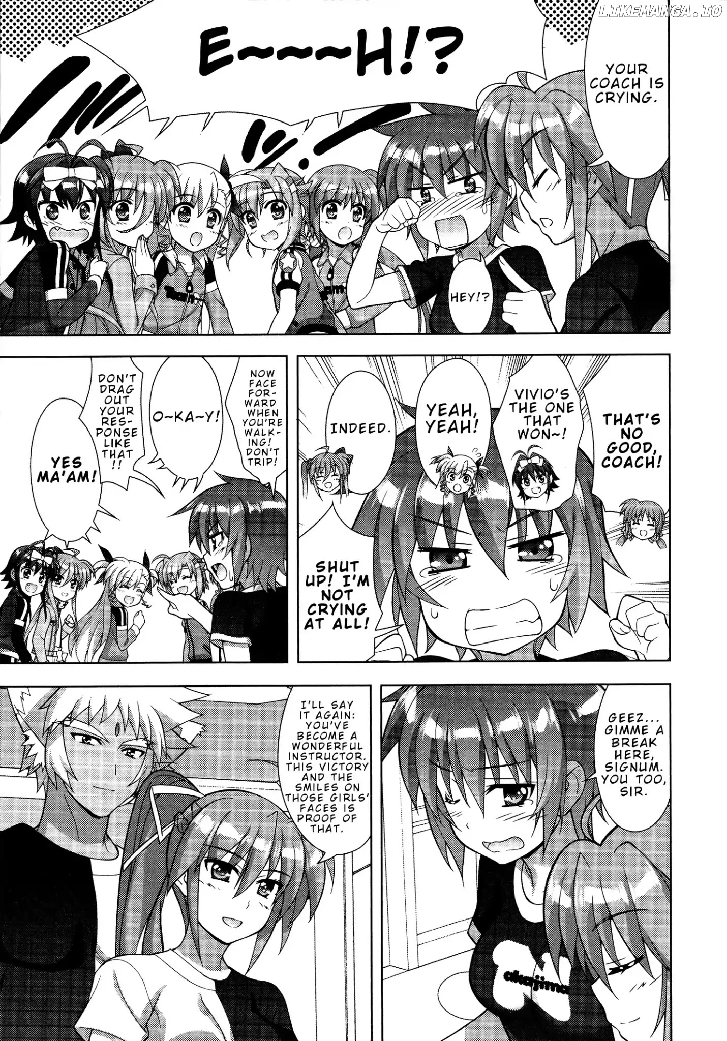 Mahou Shoujo Lyrical Nanoha Vivid chapter 92 - page 11