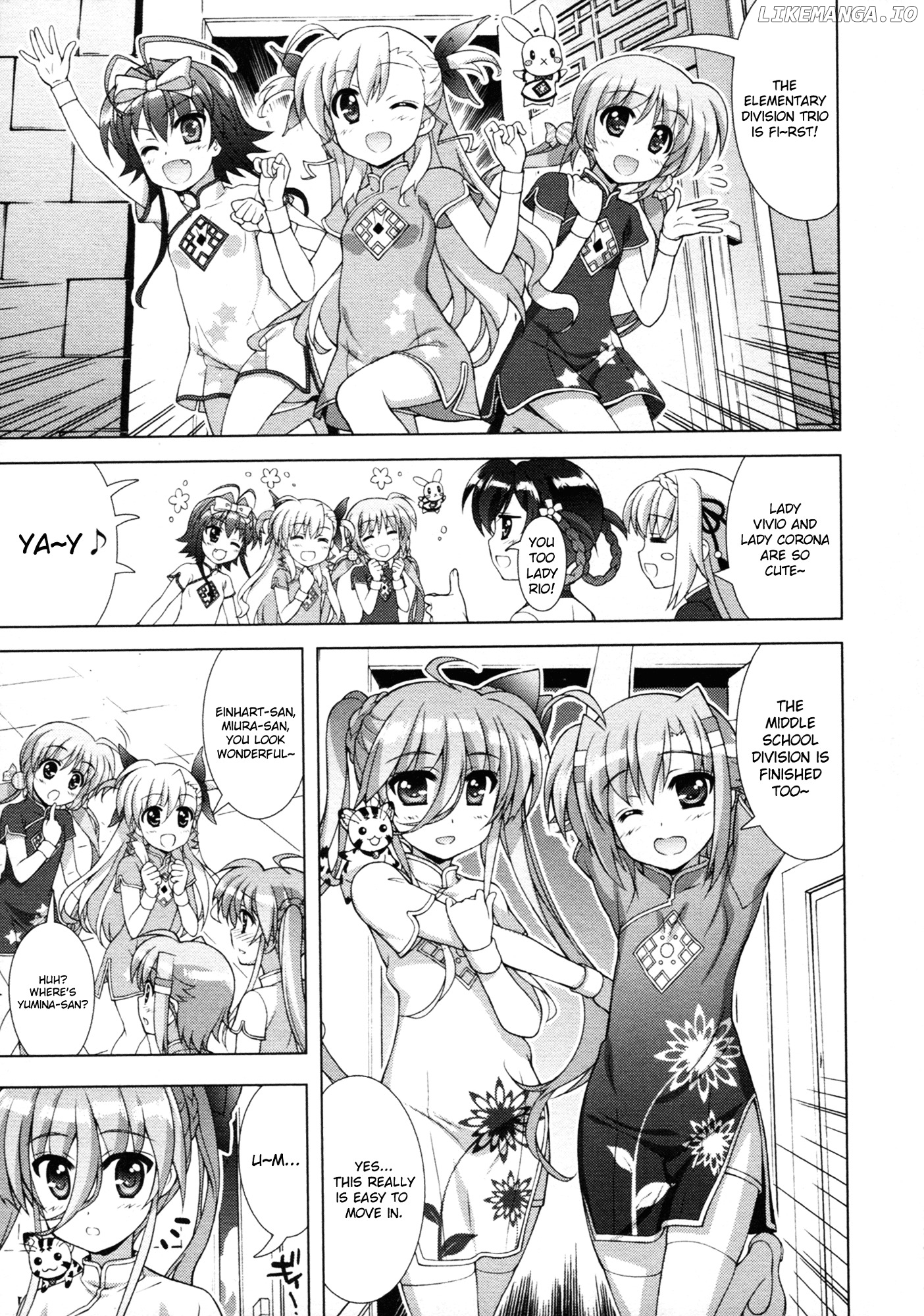 Mahou Shoujo Lyrical Nanoha Vivid chapter 69 - page 18