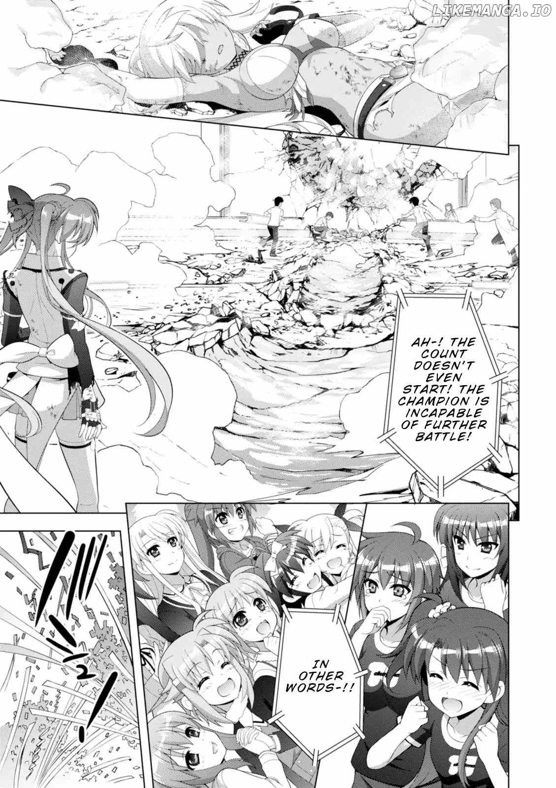 Mahou Shoujo Lyrical Nanoha Vivid chapter 101 - page 17