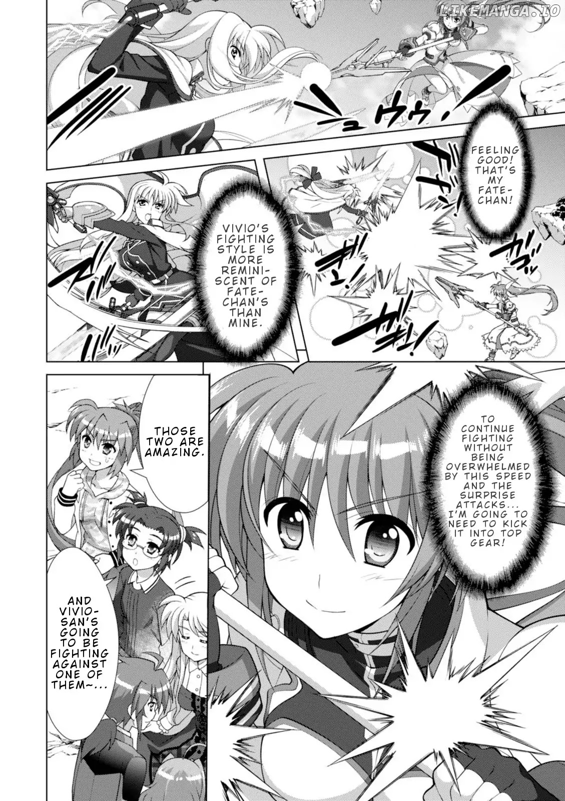 Mahou Shoujo Lyrical Nanoha Vivid chapter 93 - page 13