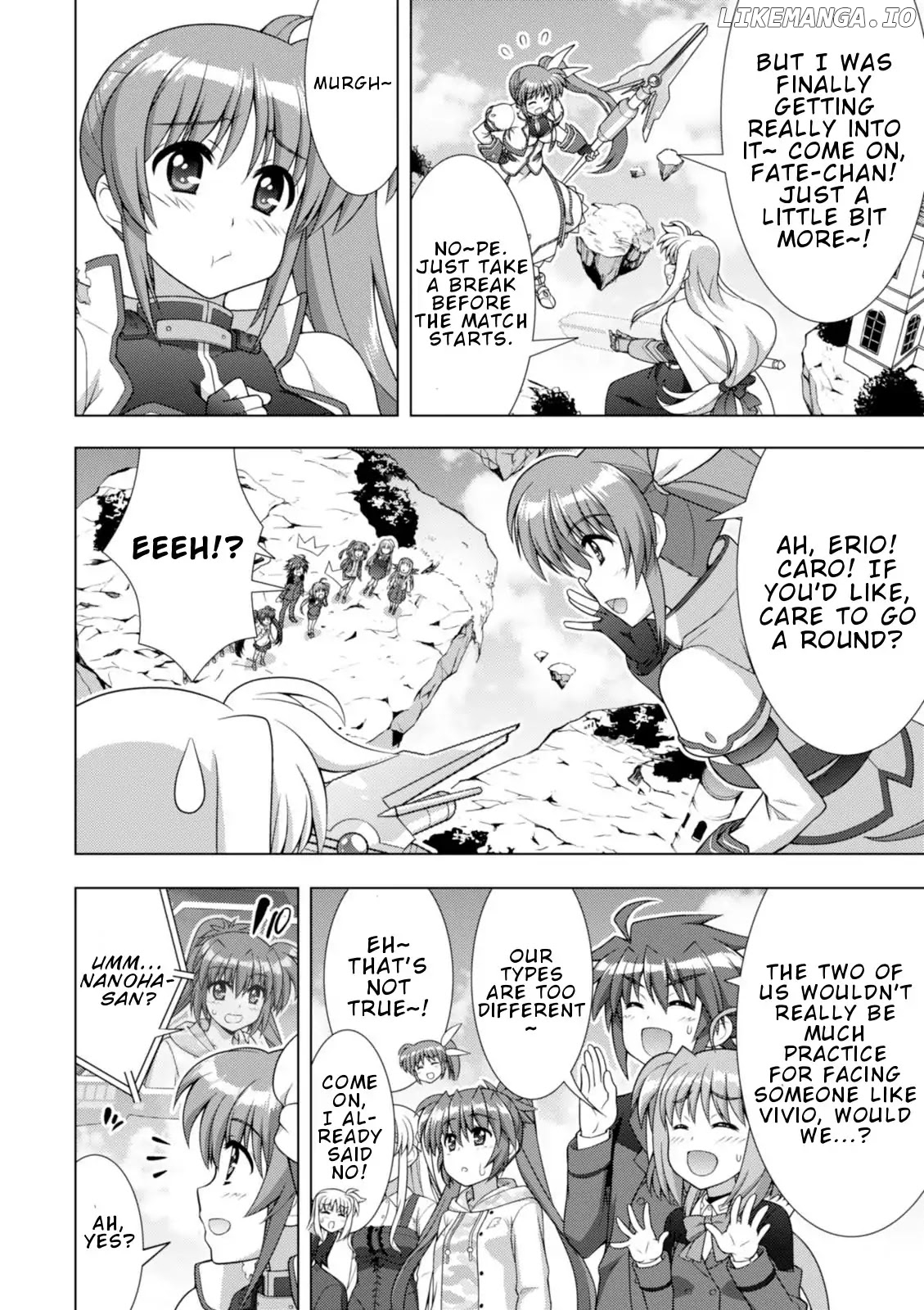 Mahou Shoujo Lyrical Nanoha Vivid chapter 93 - page 23