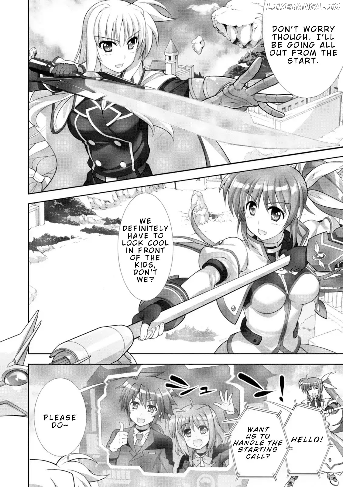 Mahou Shoujo Lyrical Nanoha Vivid chapter 93 - page 6