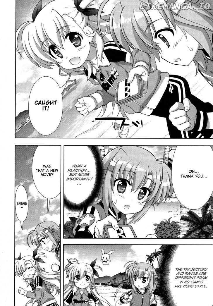 Mahou Shoujo Lyrical Nanoha Vivid chapter 83 - page 8