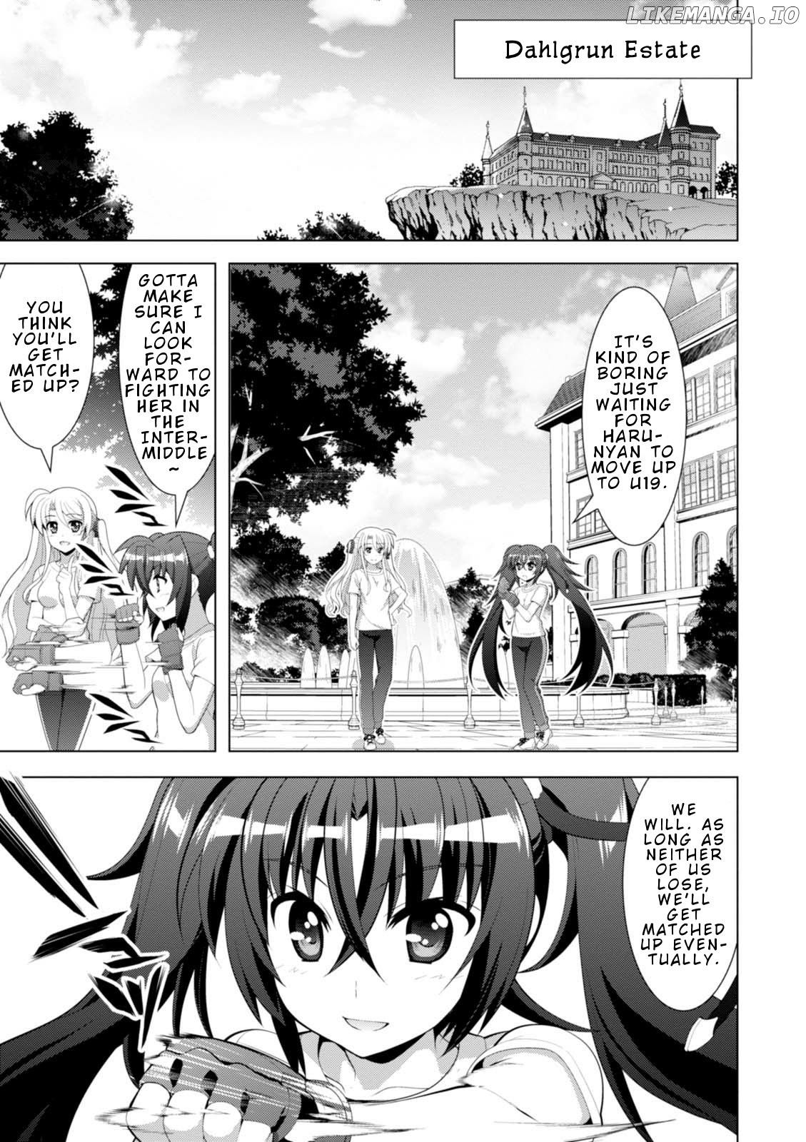 Mahou Shoujo Lyrical Nanoha Vivid chapter 102 - page 11