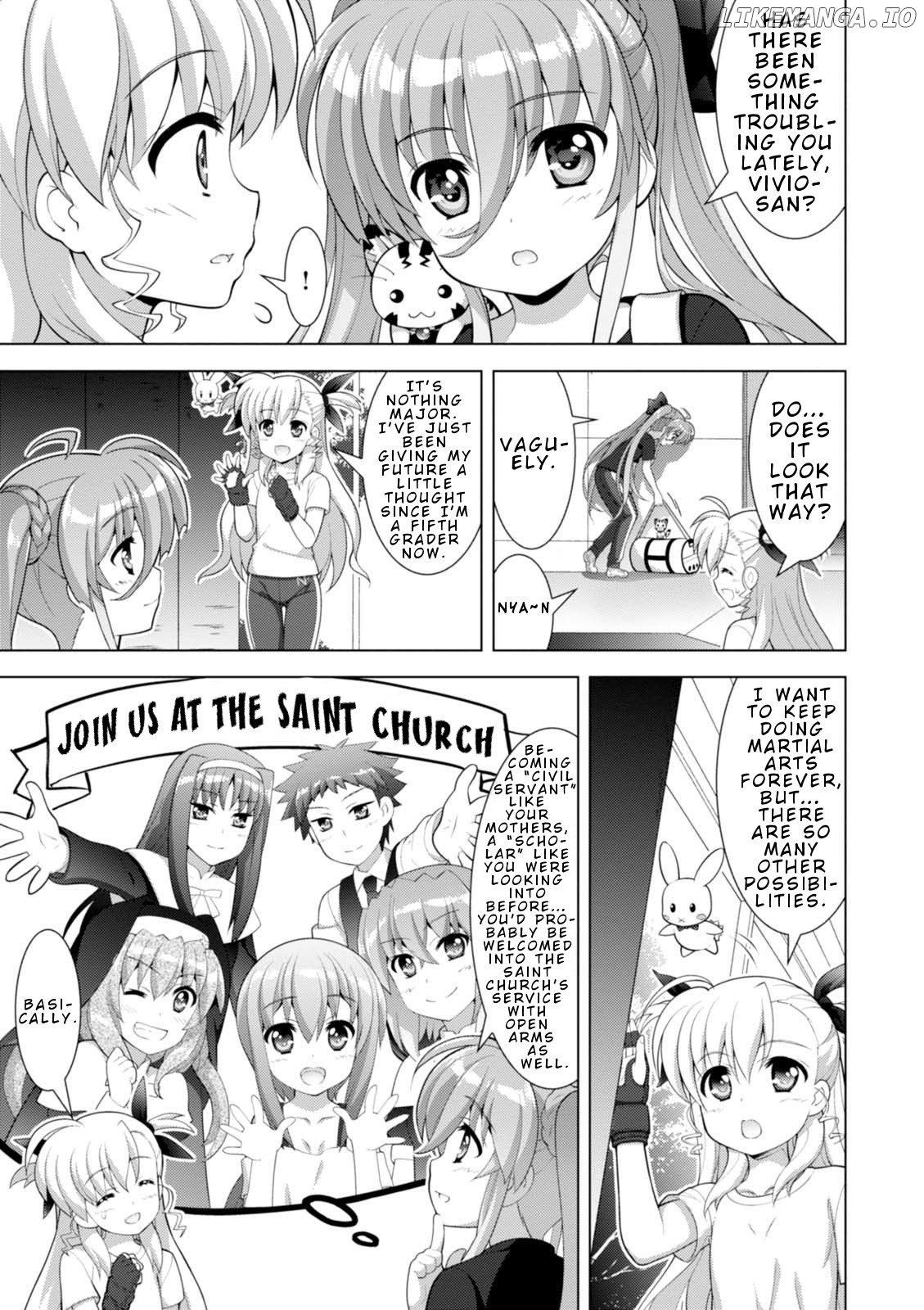 Mahou Shoujo Lyrical Nanoha Vivid chapter 102 - page 19