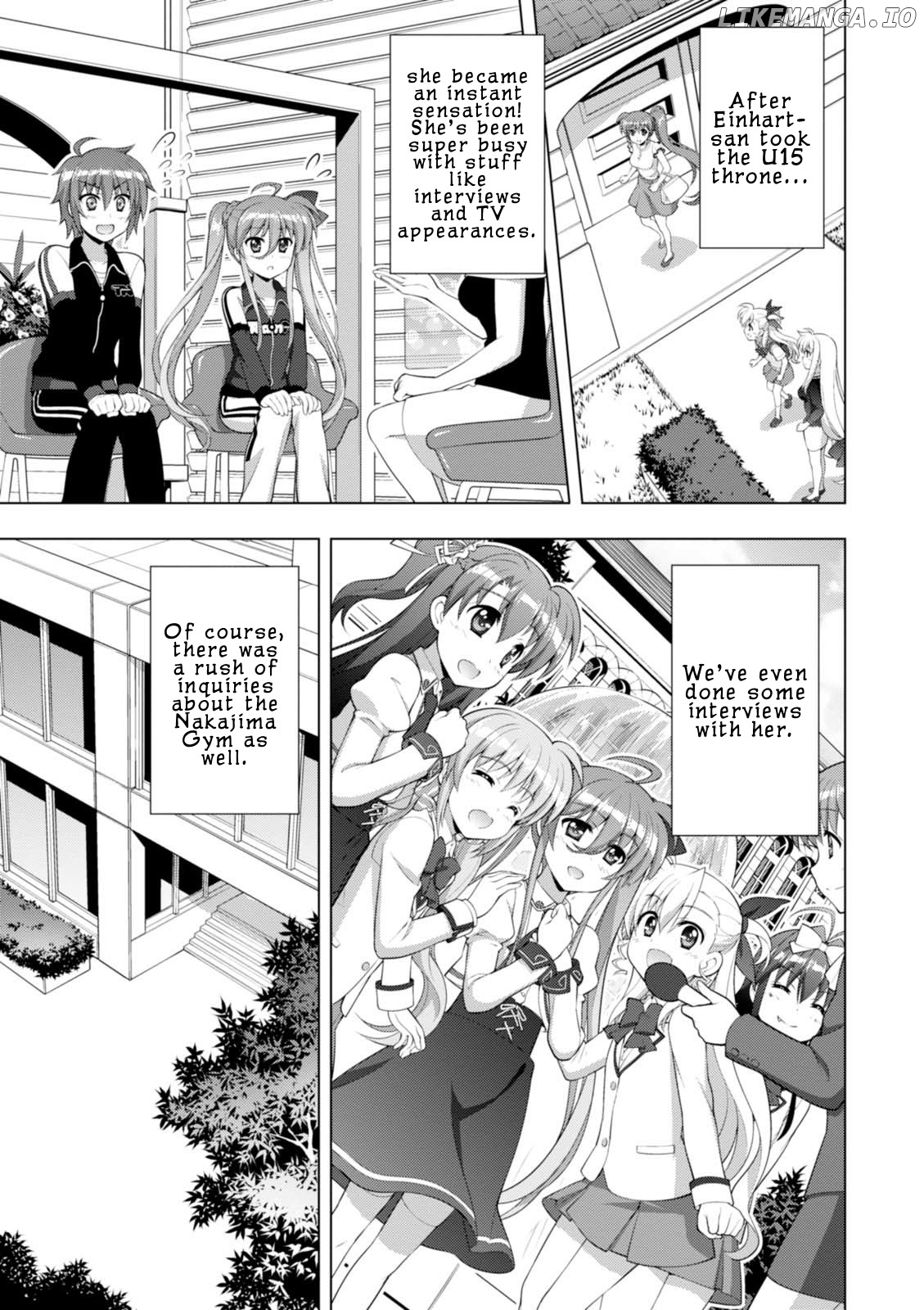 Mahou Shoujo Lyrical Nanoha Vivid chapter 102 - page 3