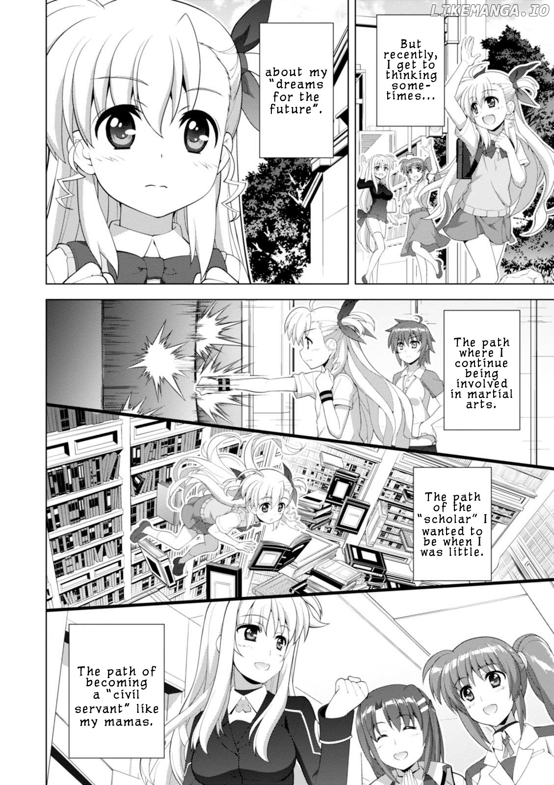 Mahou Shoujo Lyrical Nanoha Vivid chapter 102 - page 6