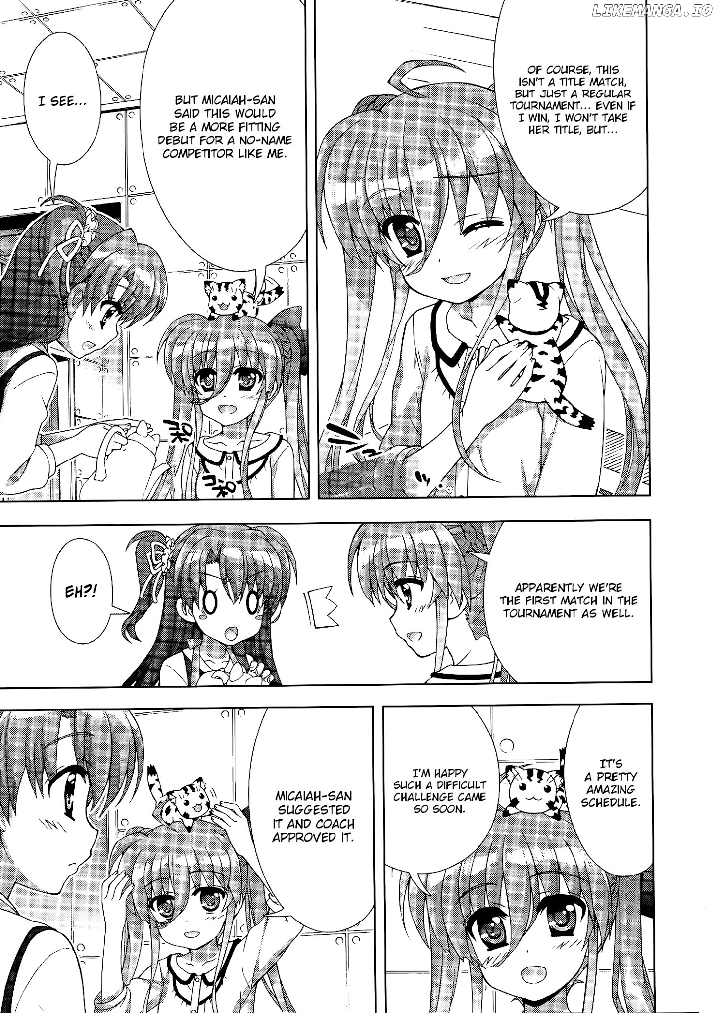 Mahou Shoujo Lyrical Nanoha Vivid chapter 84 - page 19