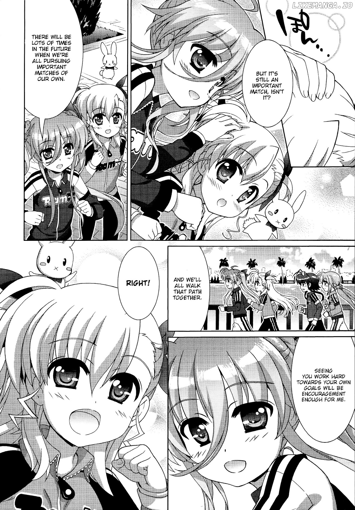 Mahou Shoujo Lyrical Nanoha Vivid chapter 84 - page 27