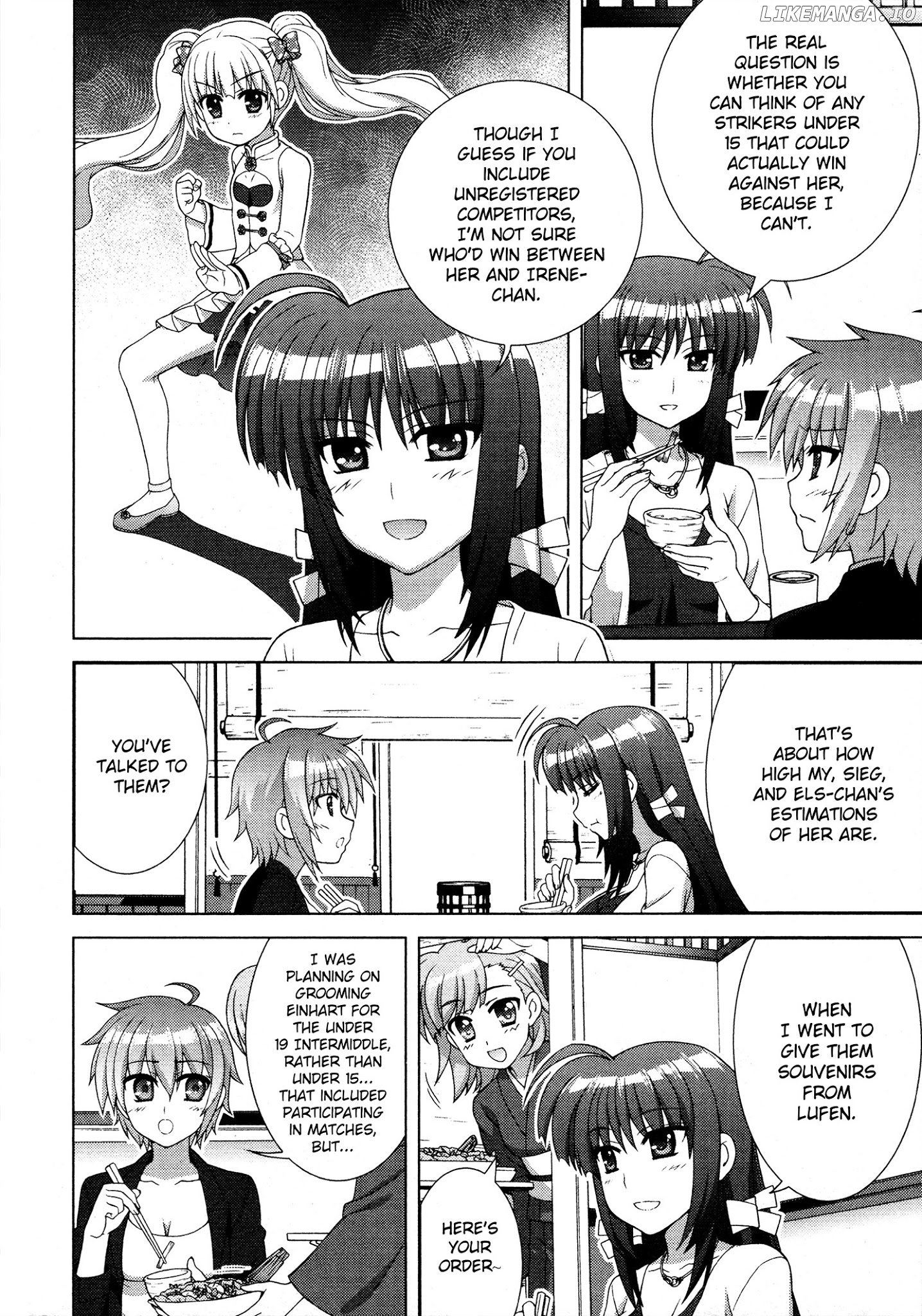 Mahou Shoujo Lyrical Nanoha Vivid chapter 84 - page 4