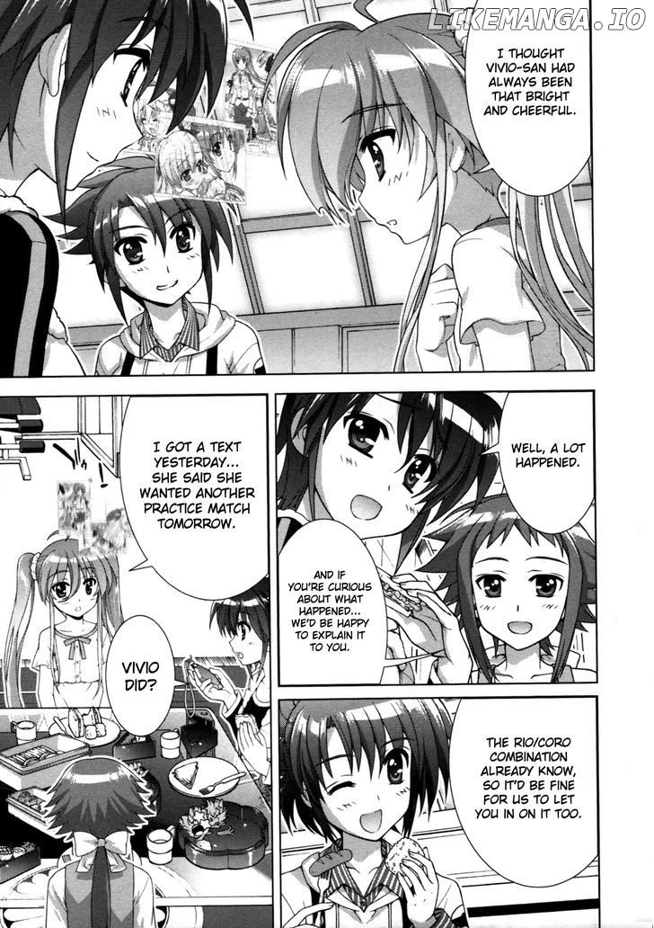 Mahou Shoujo Lyrical Nanoha Vivid chapter 57 - page 26