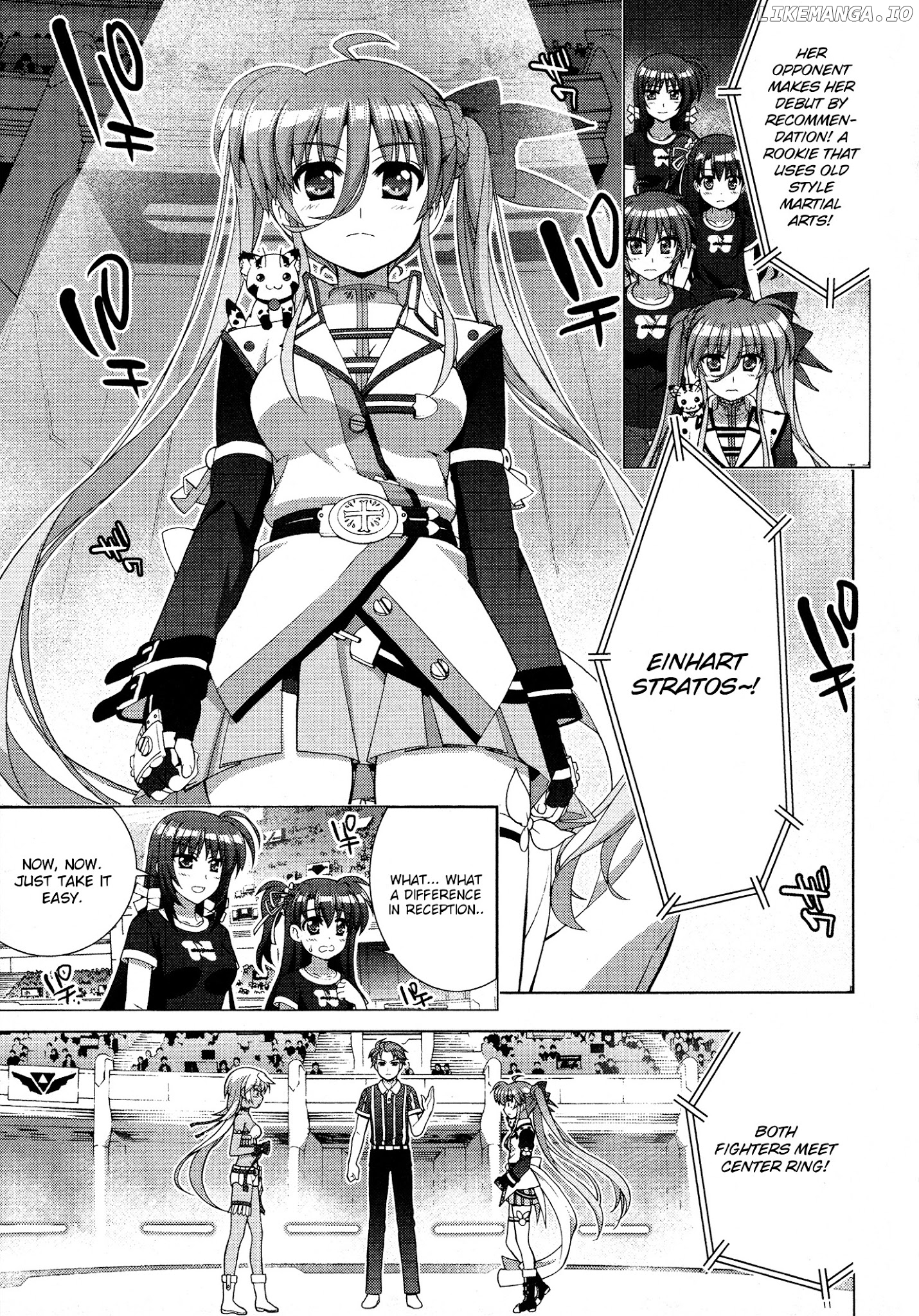 Mahou Shoujo Lyrical Nanoha Vivid chapter 85 - page 11