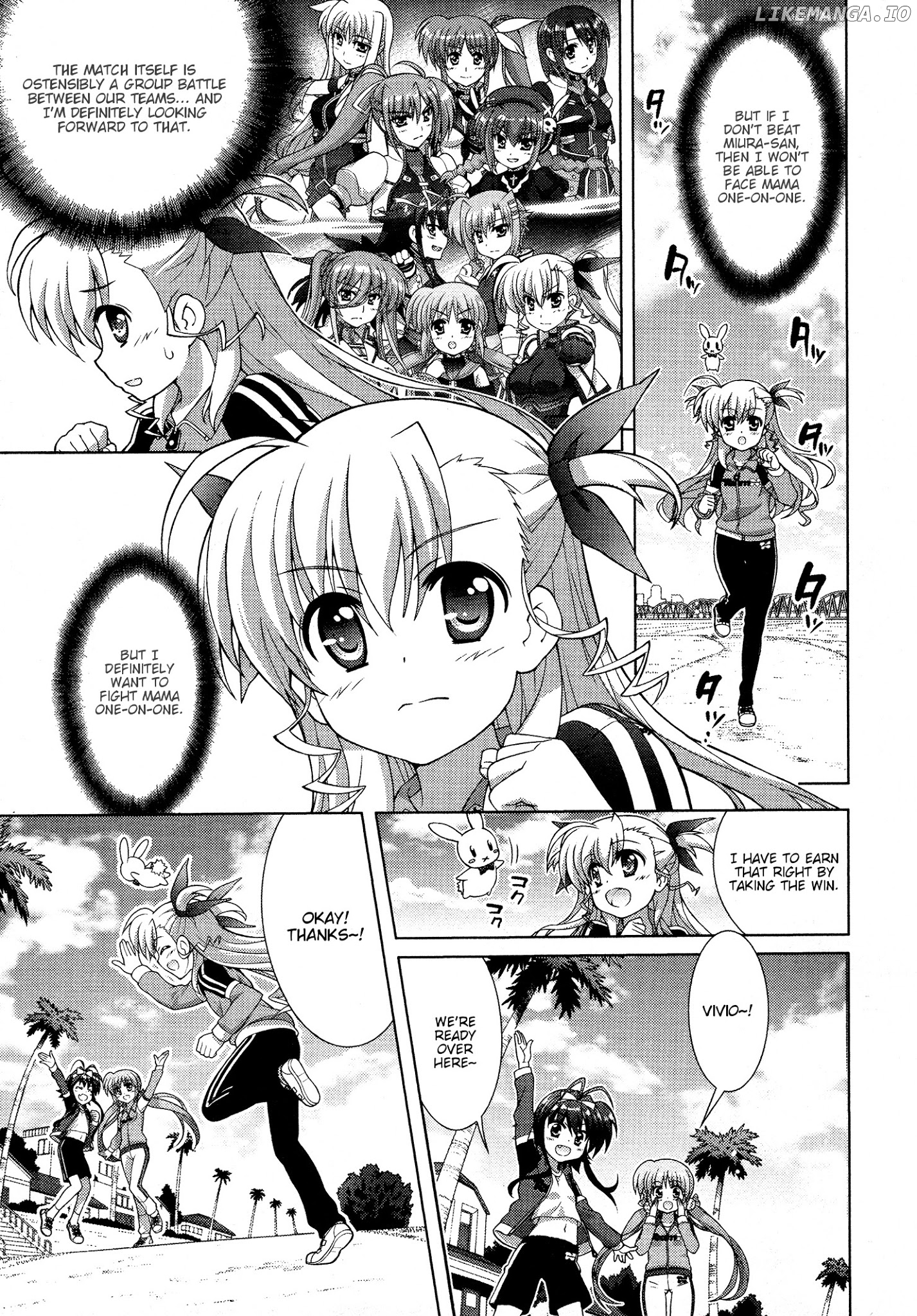 Mahou Shoujo Lyrical Nanoha Vivid chapter 86 - page 17