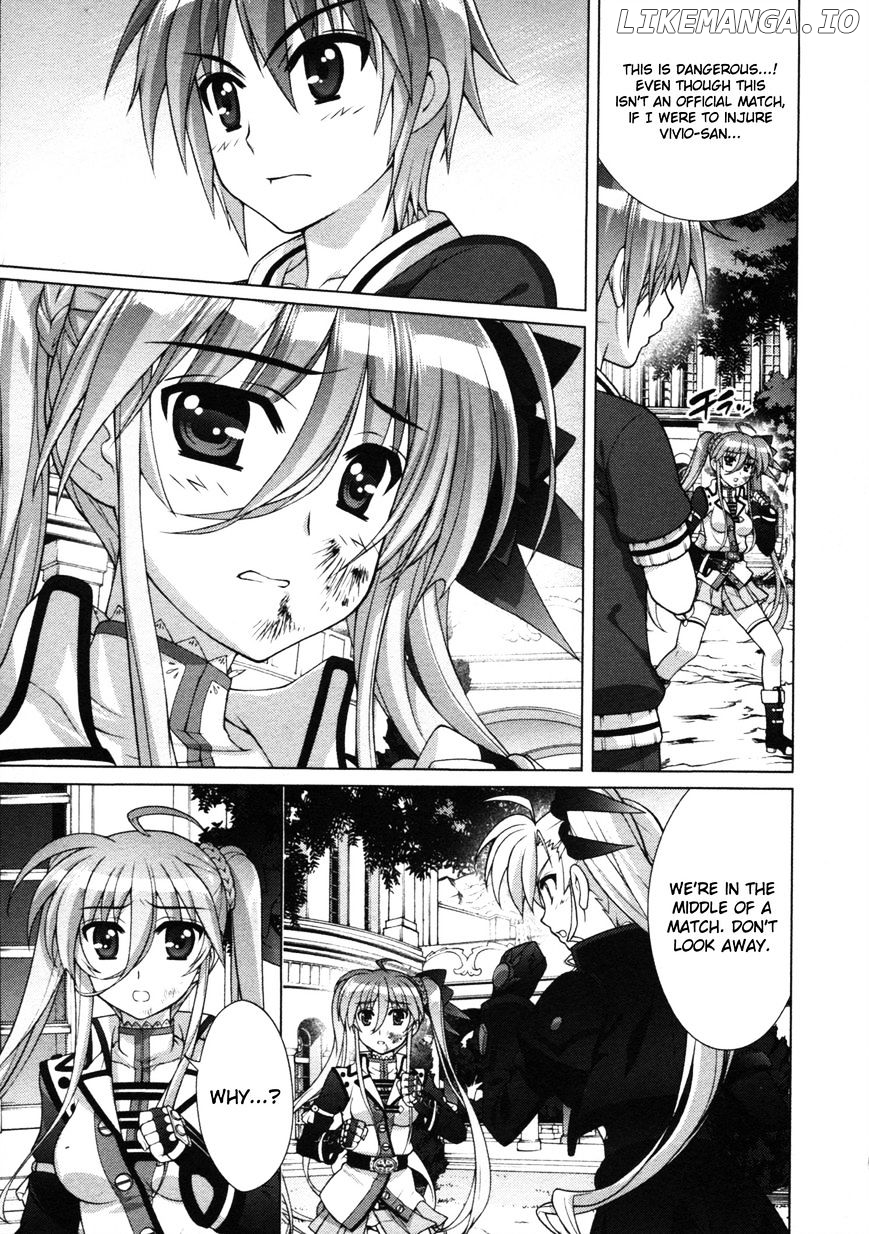 Mahou Shoujo Lyrical Nanoha Vivid chapter 59 - page 27