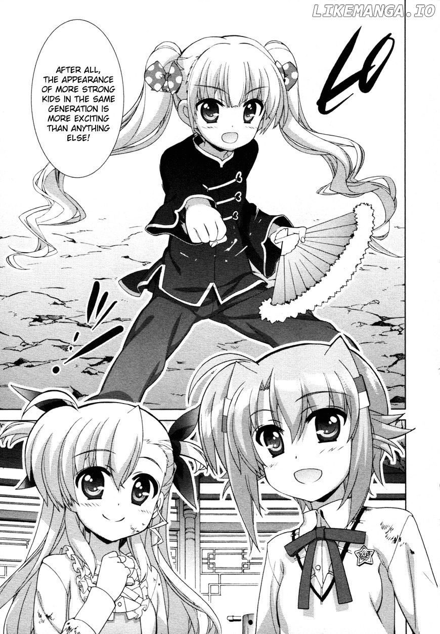 Mahou Shoujo Lyrical Nanoha Vivid chapter 74 - page 15