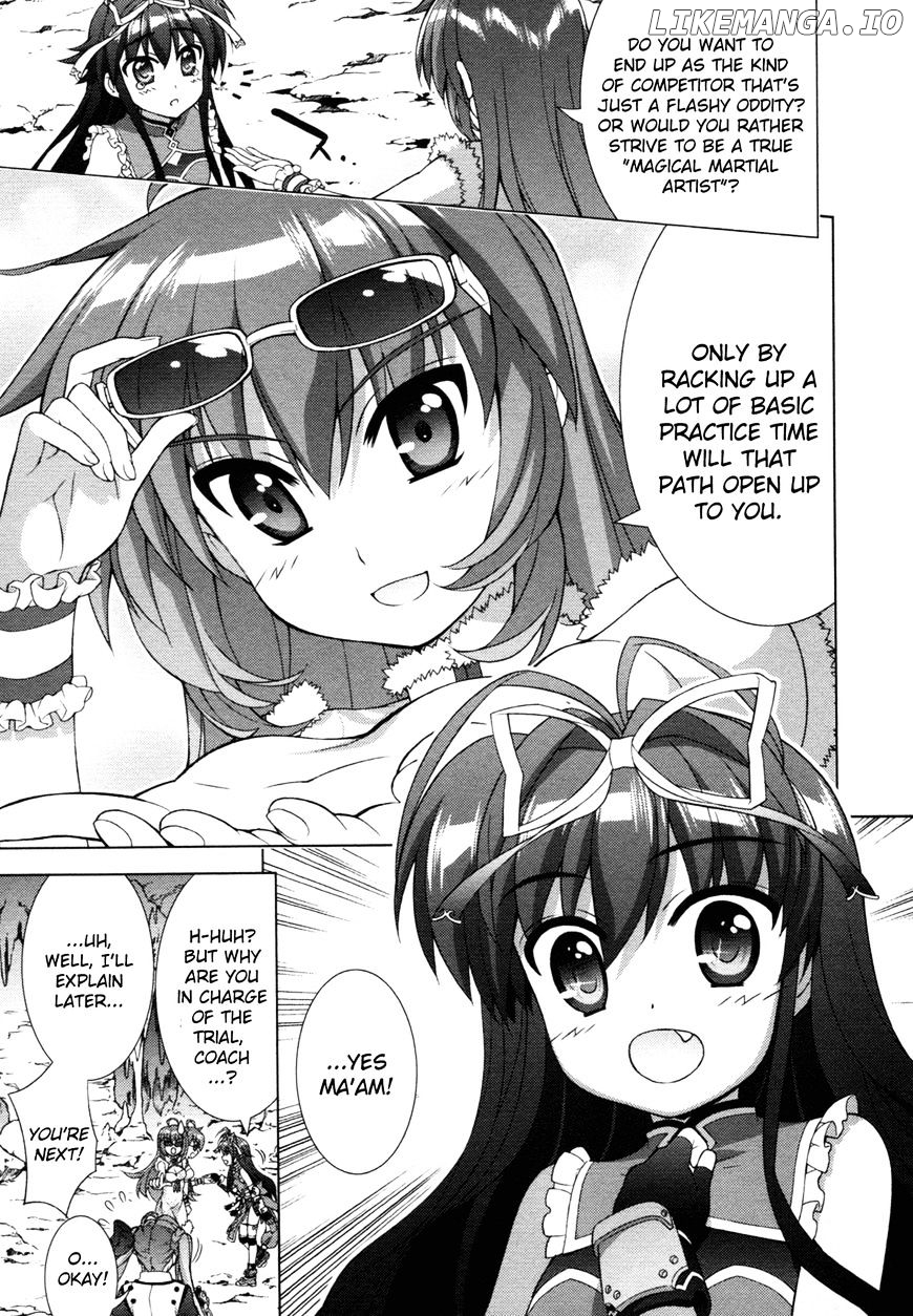 Mahou Shoujo Lyrical Nanoha Vivid chapter 74 - page 21