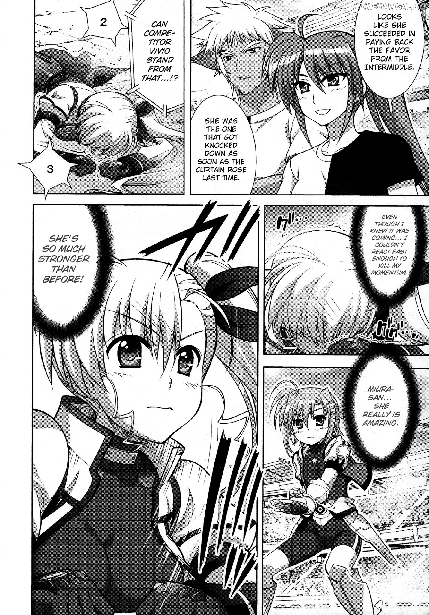 Mahou Shoujo Lyrical Nanoha Vivid chapter 87 - page 13