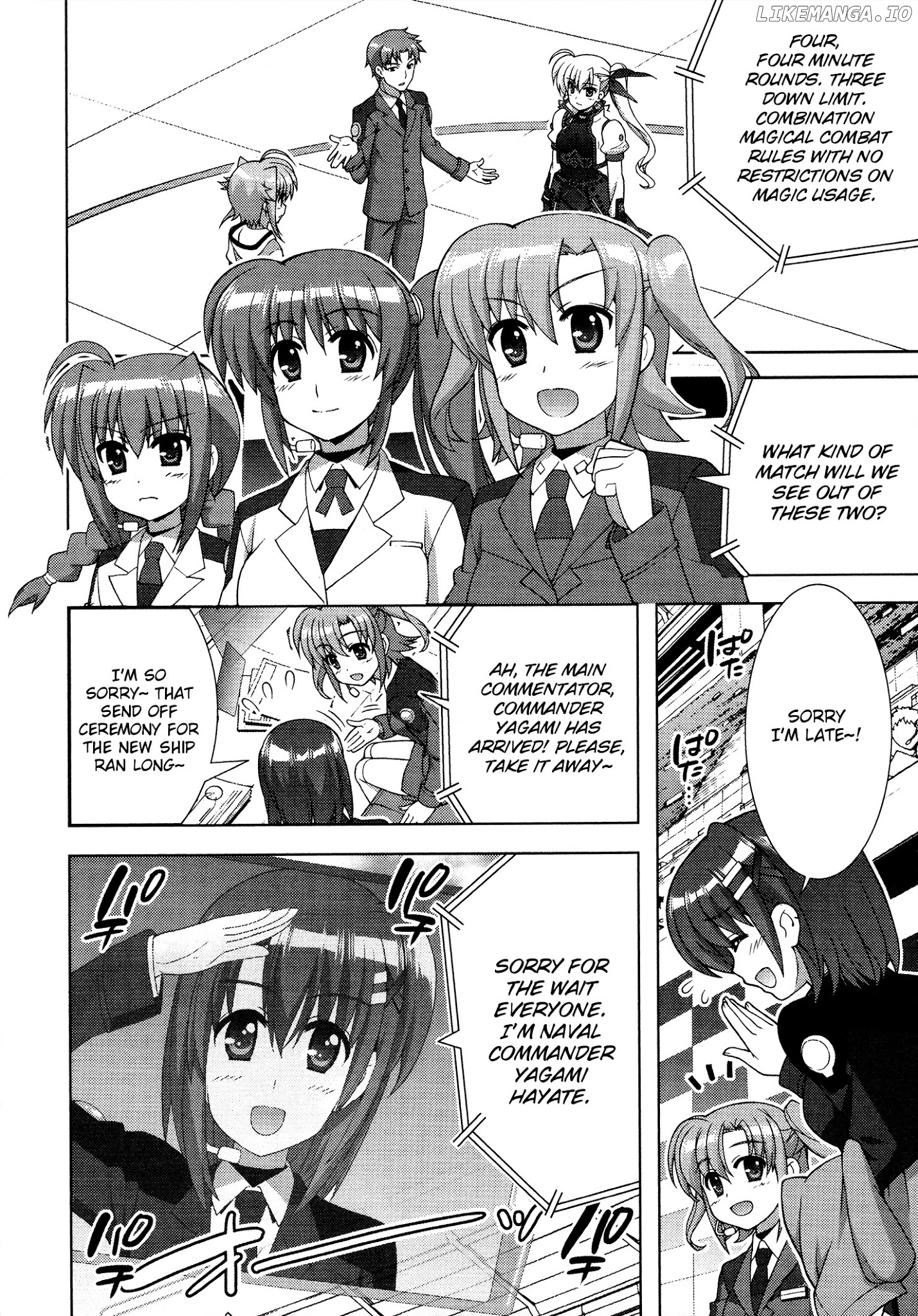 Mahou Shoujo Lyrical Nanoha Vivid chapter 87 - page 4