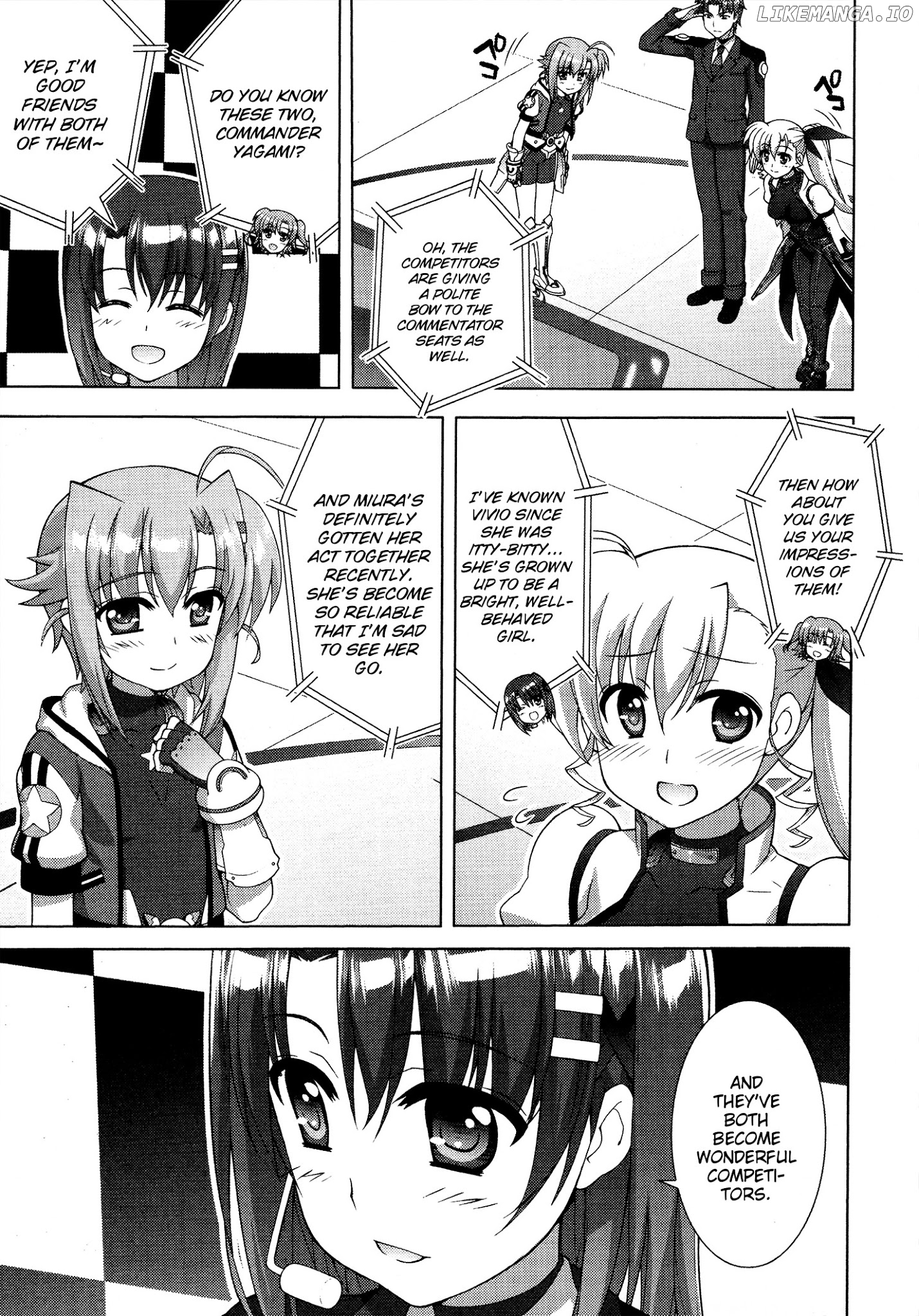 Mahou Shoujo Lyrical Nanoha Vivid chapter 87 - page 5