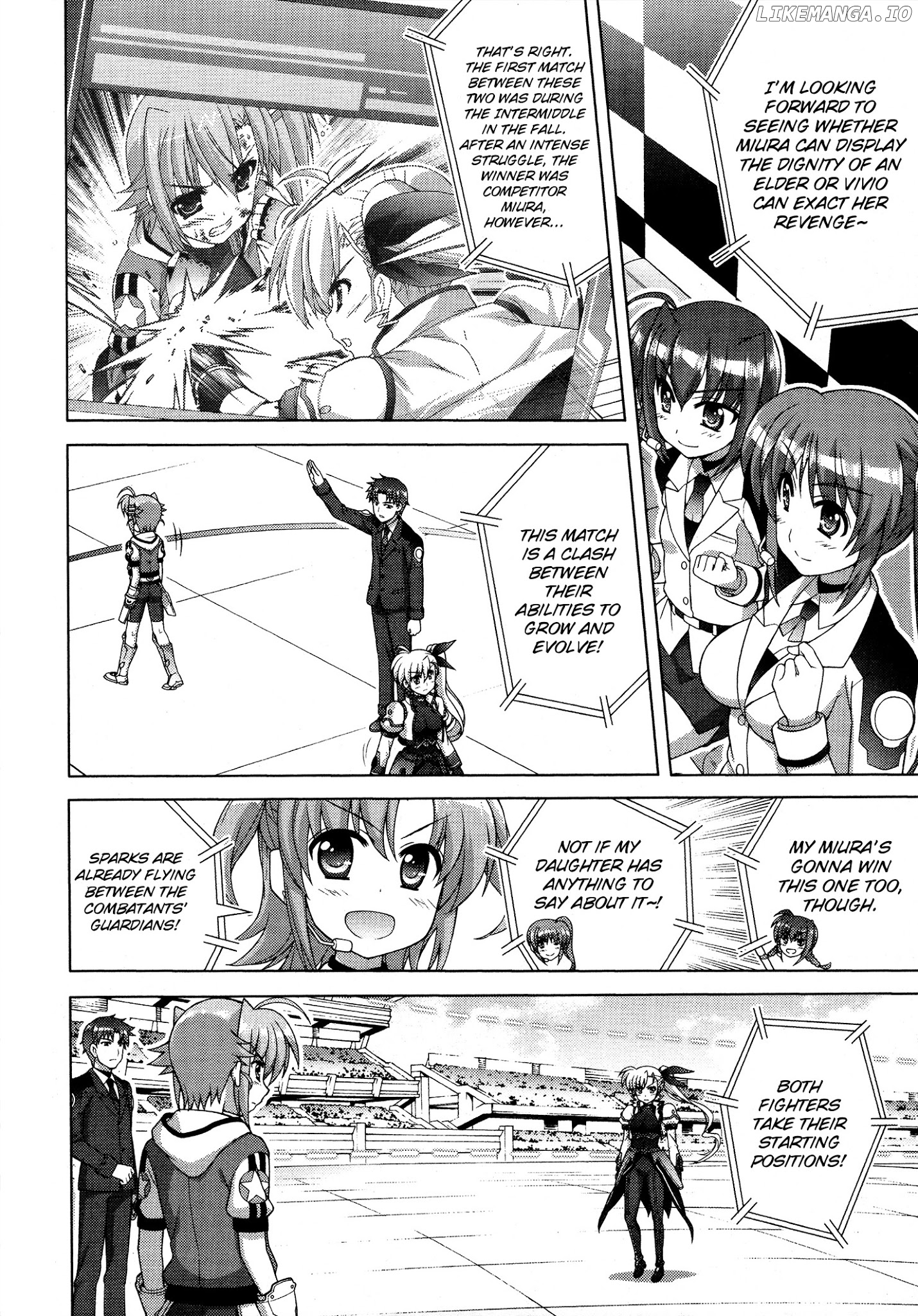 Mahou Shoujo Lyrical Nanoha Vivid chapter 87 - page 6