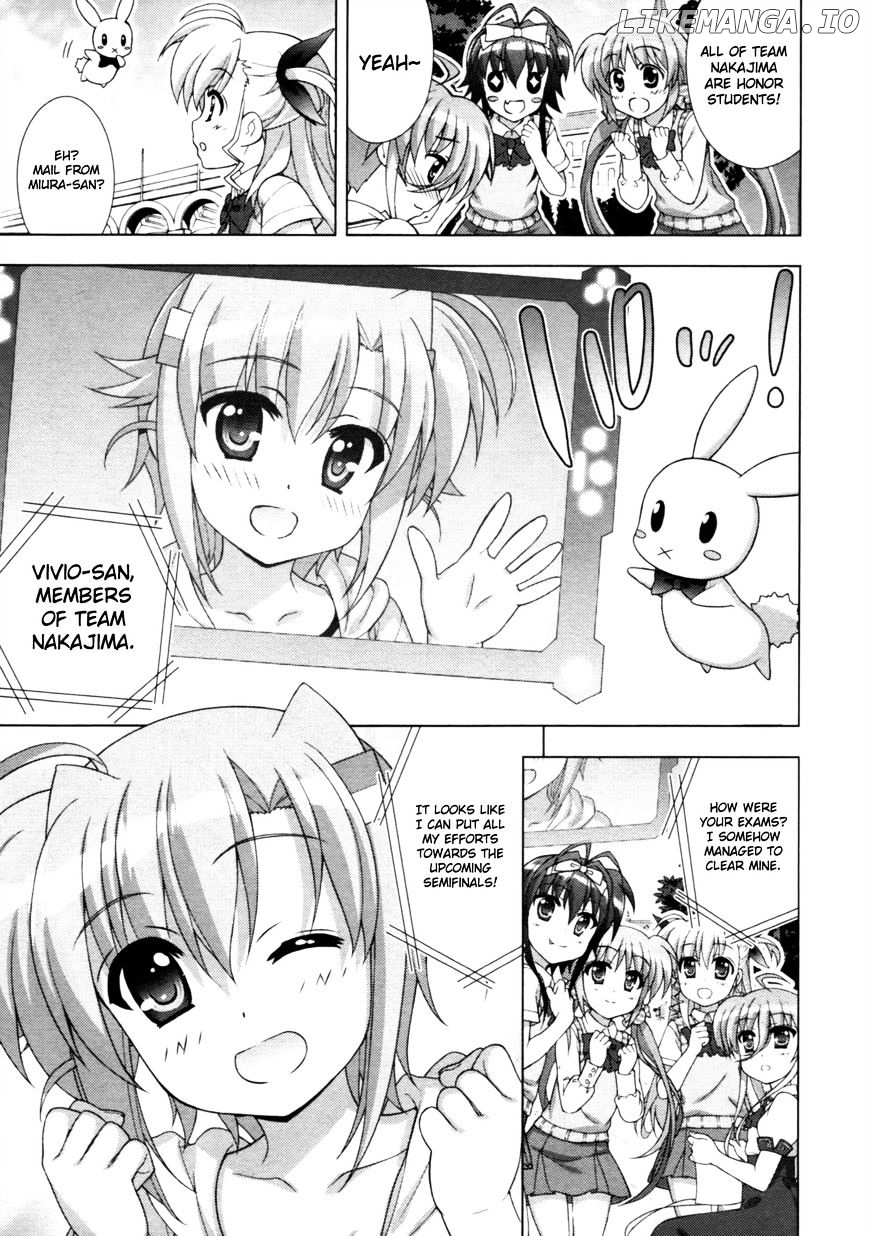 Mahou Shoujo Lyrical Nanoha Vivid chapter 64 - page 7