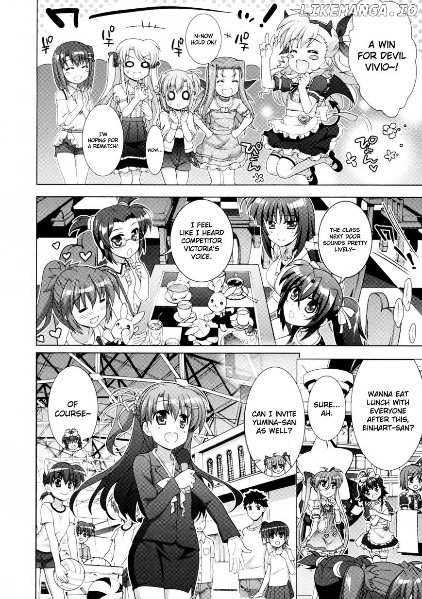 Mahou Shoujo Lyrical Nanoha Vivid chapter 65 - page 28