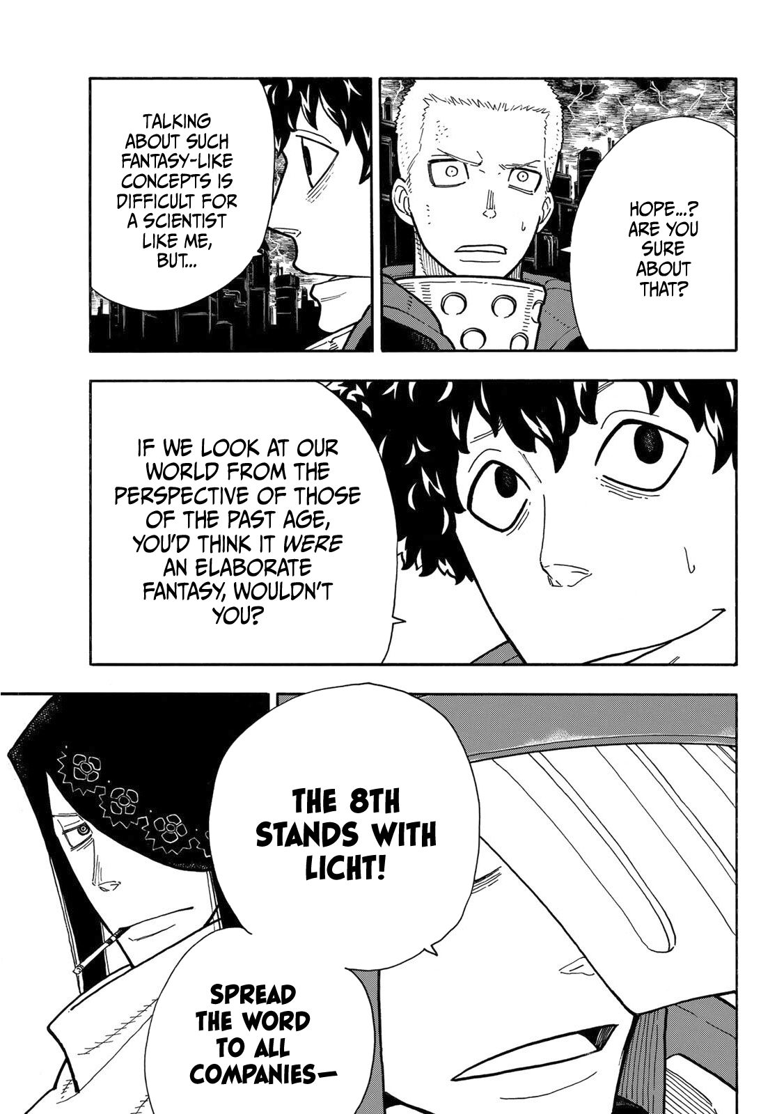 Enen no Shouboutai chapter 254 - page 12