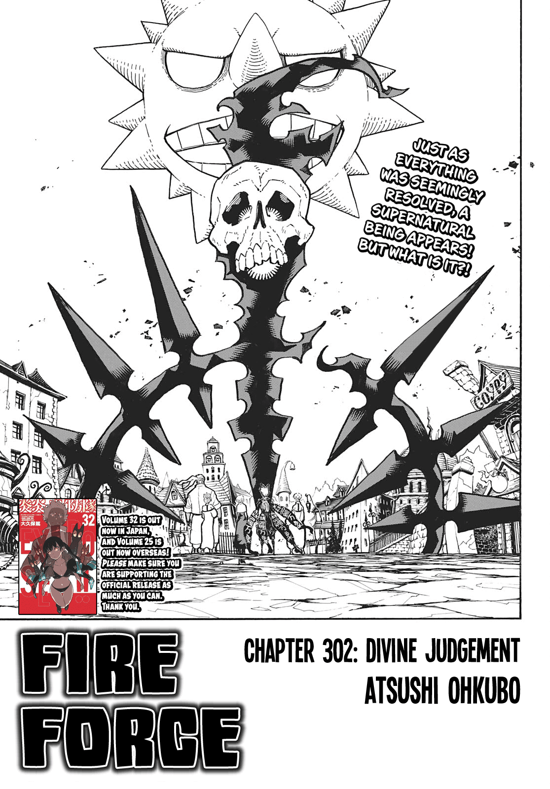 Enen no Shouboutai chapter 302 - page 1