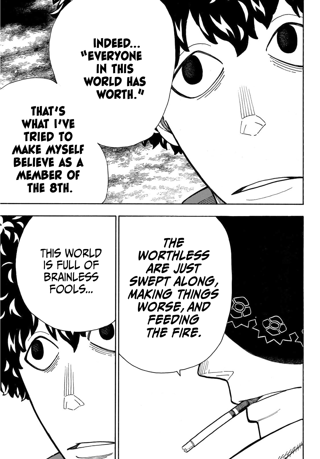 Enen no Shouboutai chapter 256 - page 8