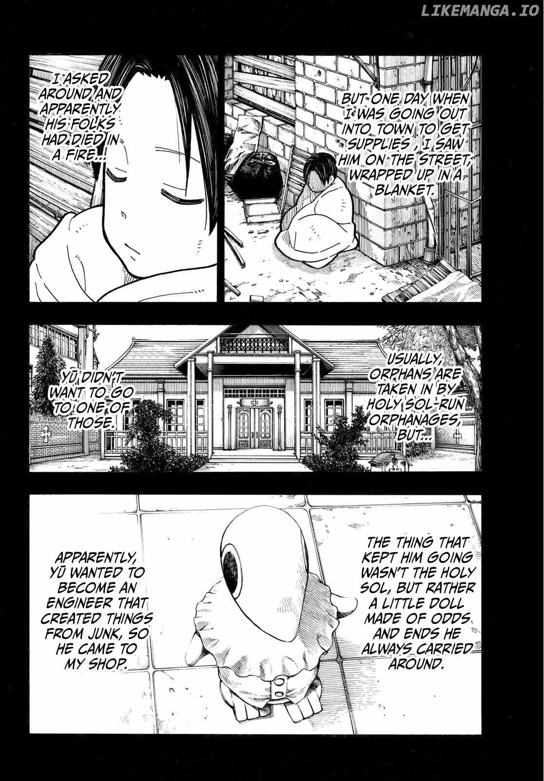 Enen no Shouboutai chapter 261 - page 8