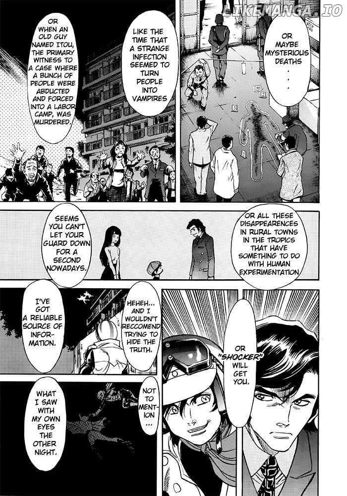 Shin Kamen Rider Spirits chapter 1 - page 12