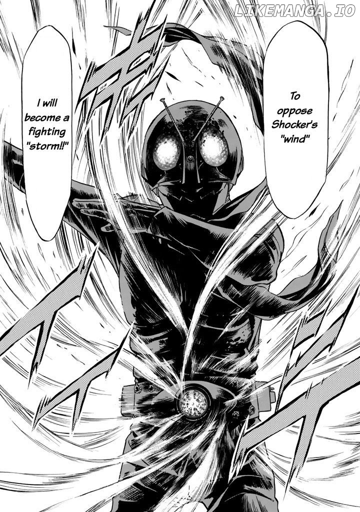 Shin Kamen Rider Spirits chapter 2 - page 36